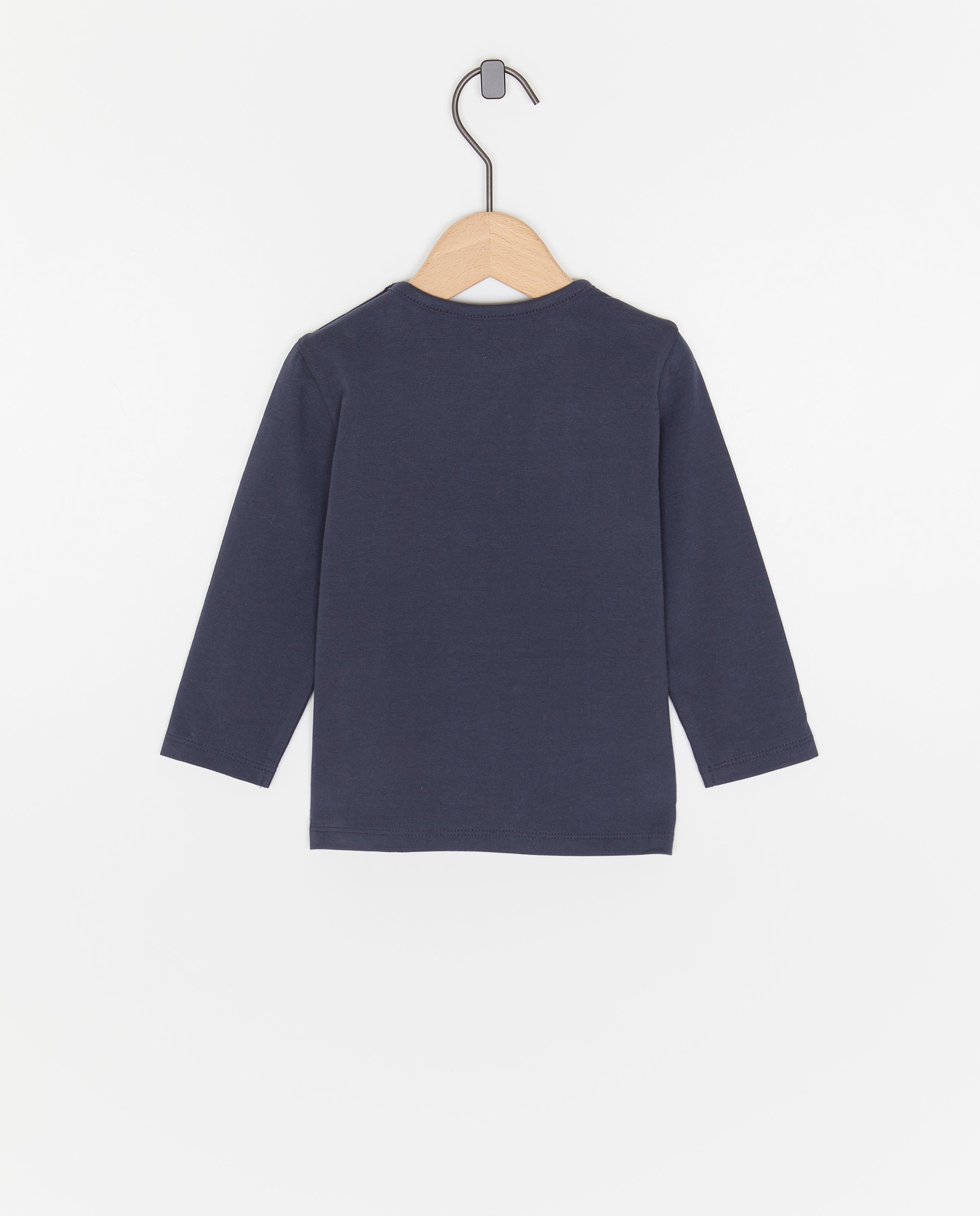 T-shirts - Longsleeve met opschrift, Poppemie
