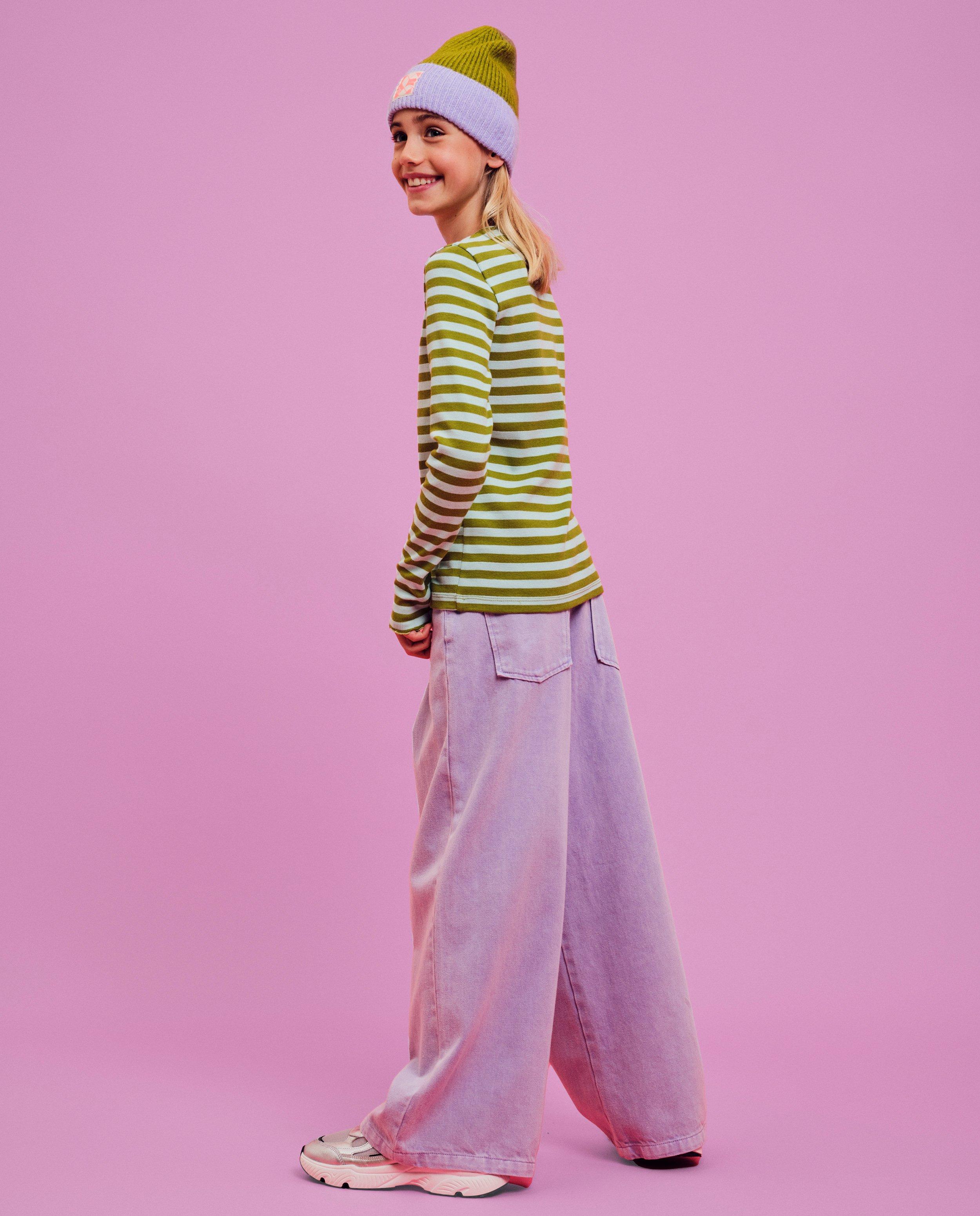 Paarse jeans, wide fit - Product Detail - paars - afbeelding nummer 3