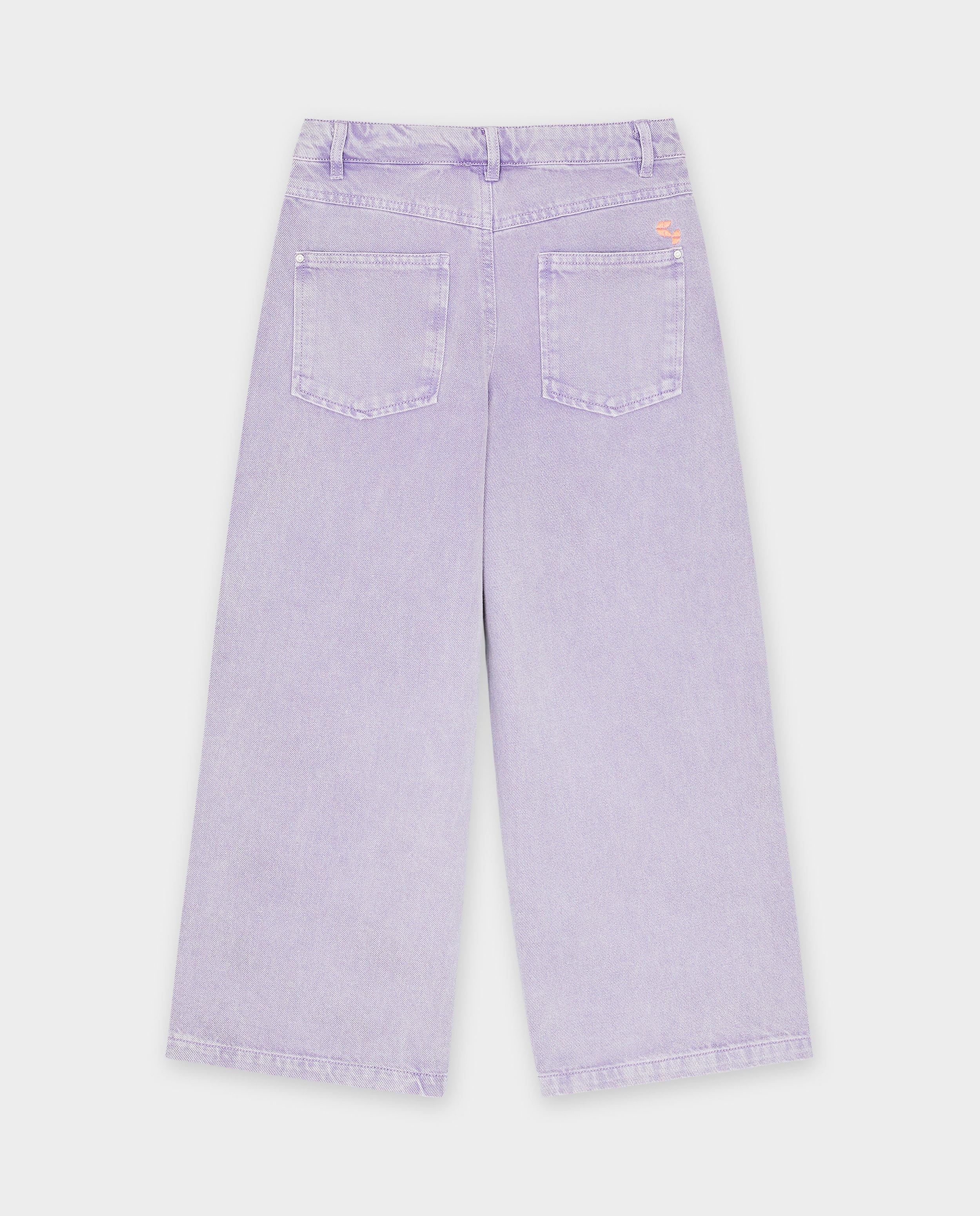 Paarse jeans, wide fit - Product Detail - paars - afbeelding nummer 5