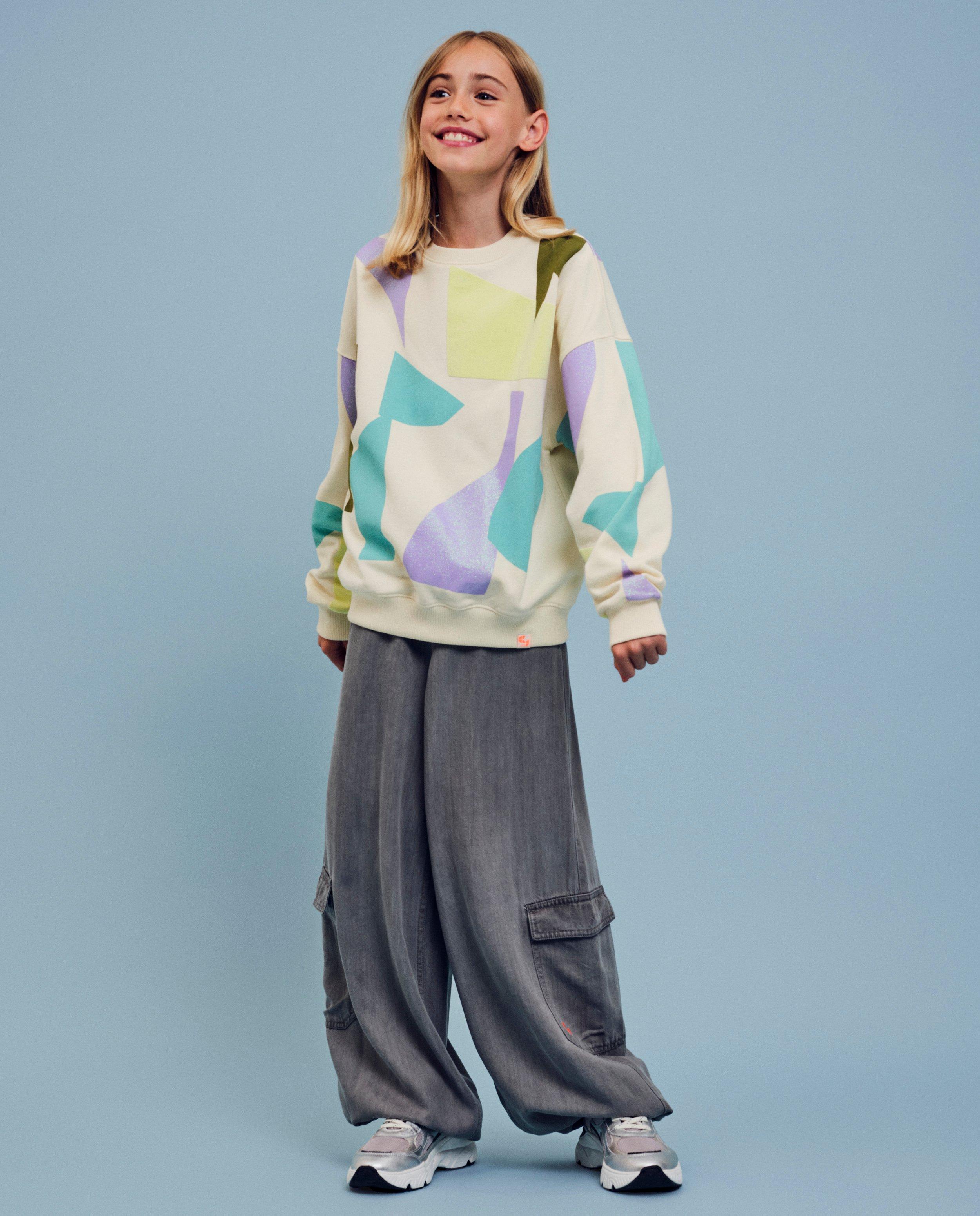 Grijze jeans, wide fit - Product Detail - lichtgrijs - afbeelding nummer 1