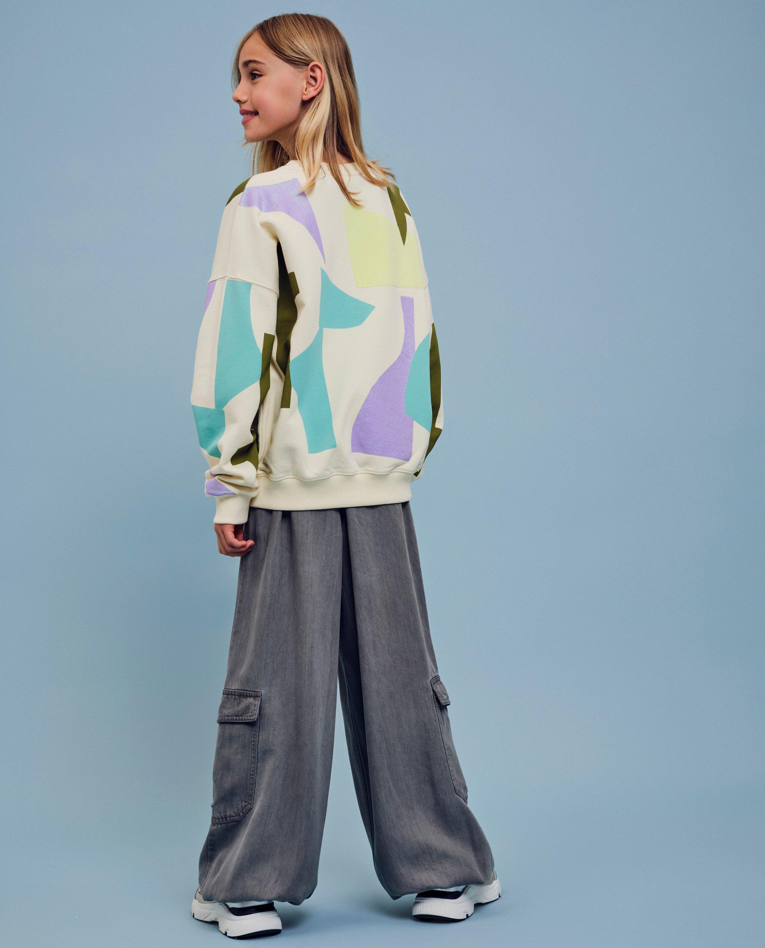 Grijze jeans, wide fit - Product Detail - lichtgrijs - afbeelding nummer 3