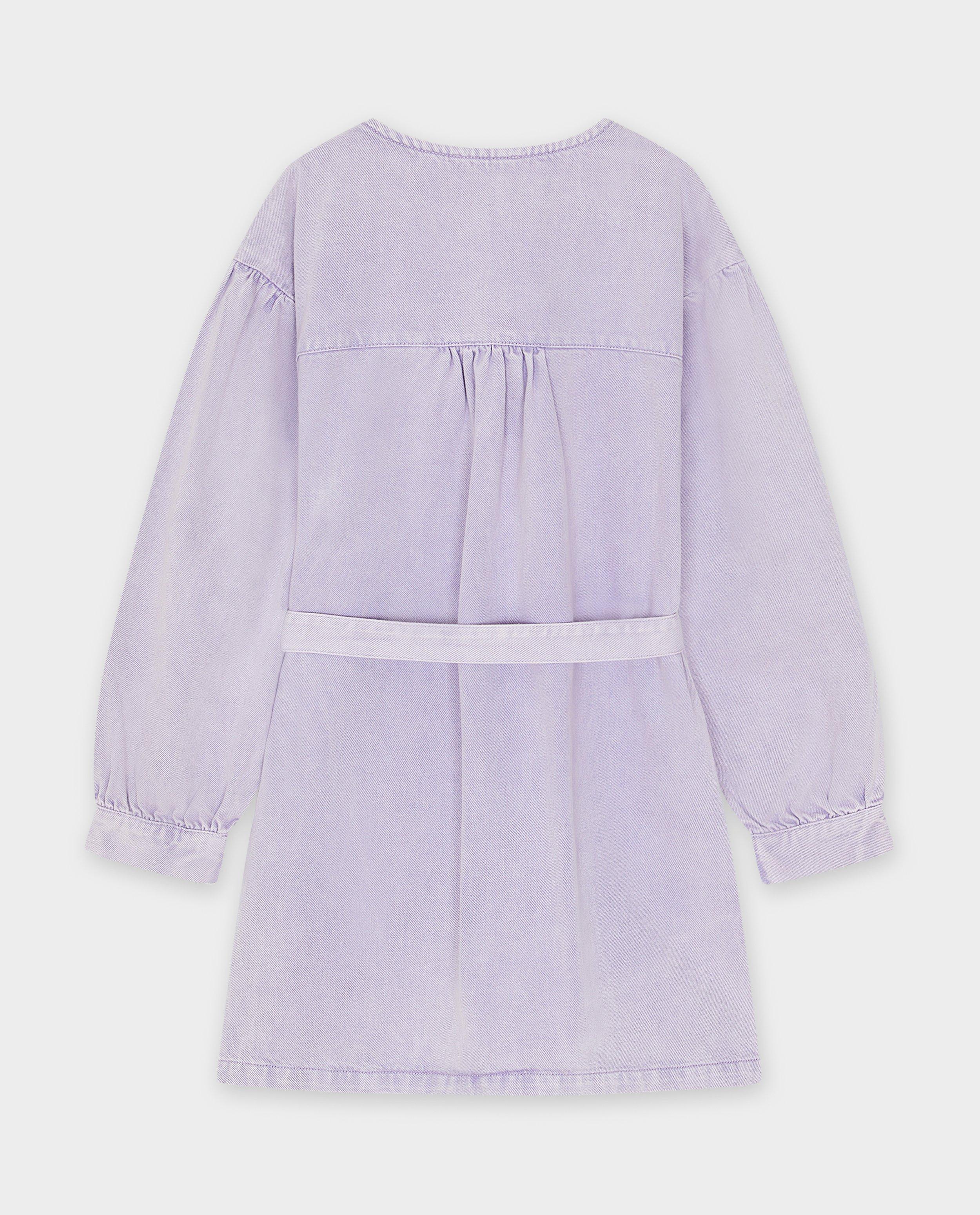 Robe en jeans mauve - D&eacute;tails du produit - violet - image num&eacute;ro 5