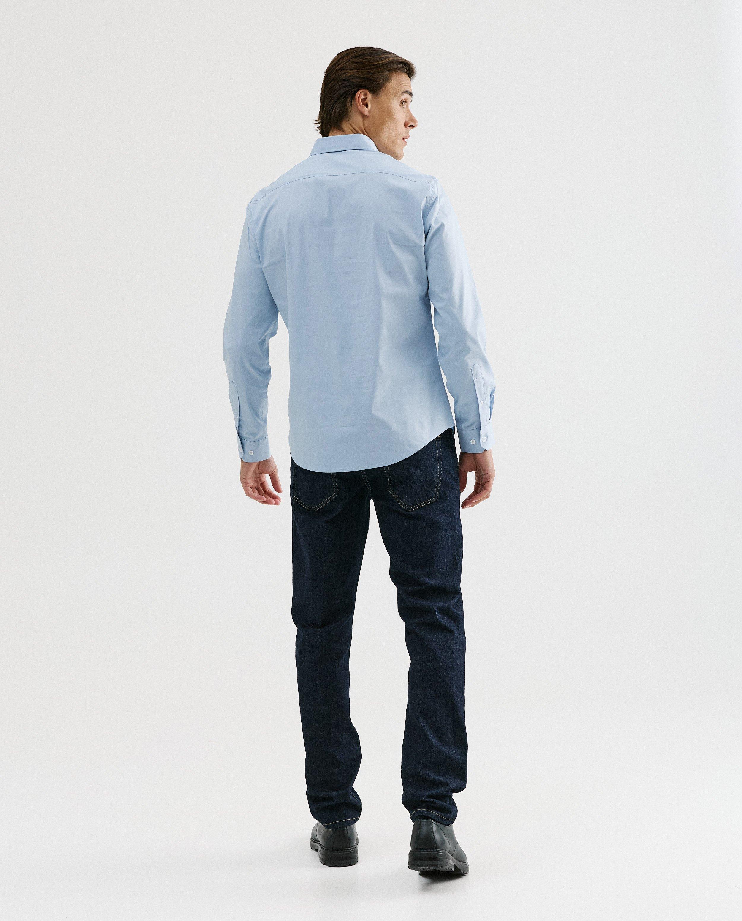 Lichtblauw hemd, slim fit - Product Detail - lichtblauw - afbeelding nummer 3