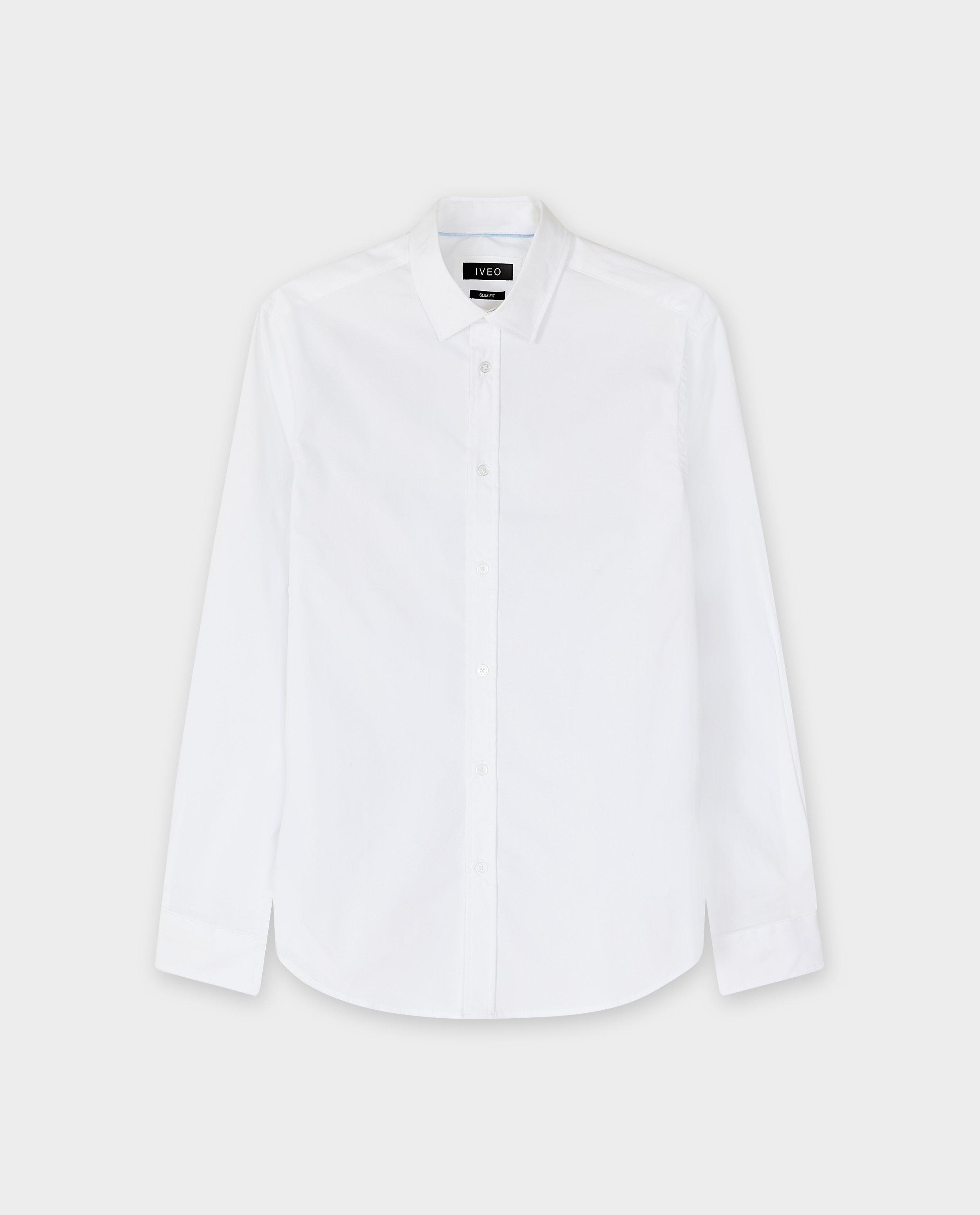 Hemden - Donkerblauw hemd, slim fit