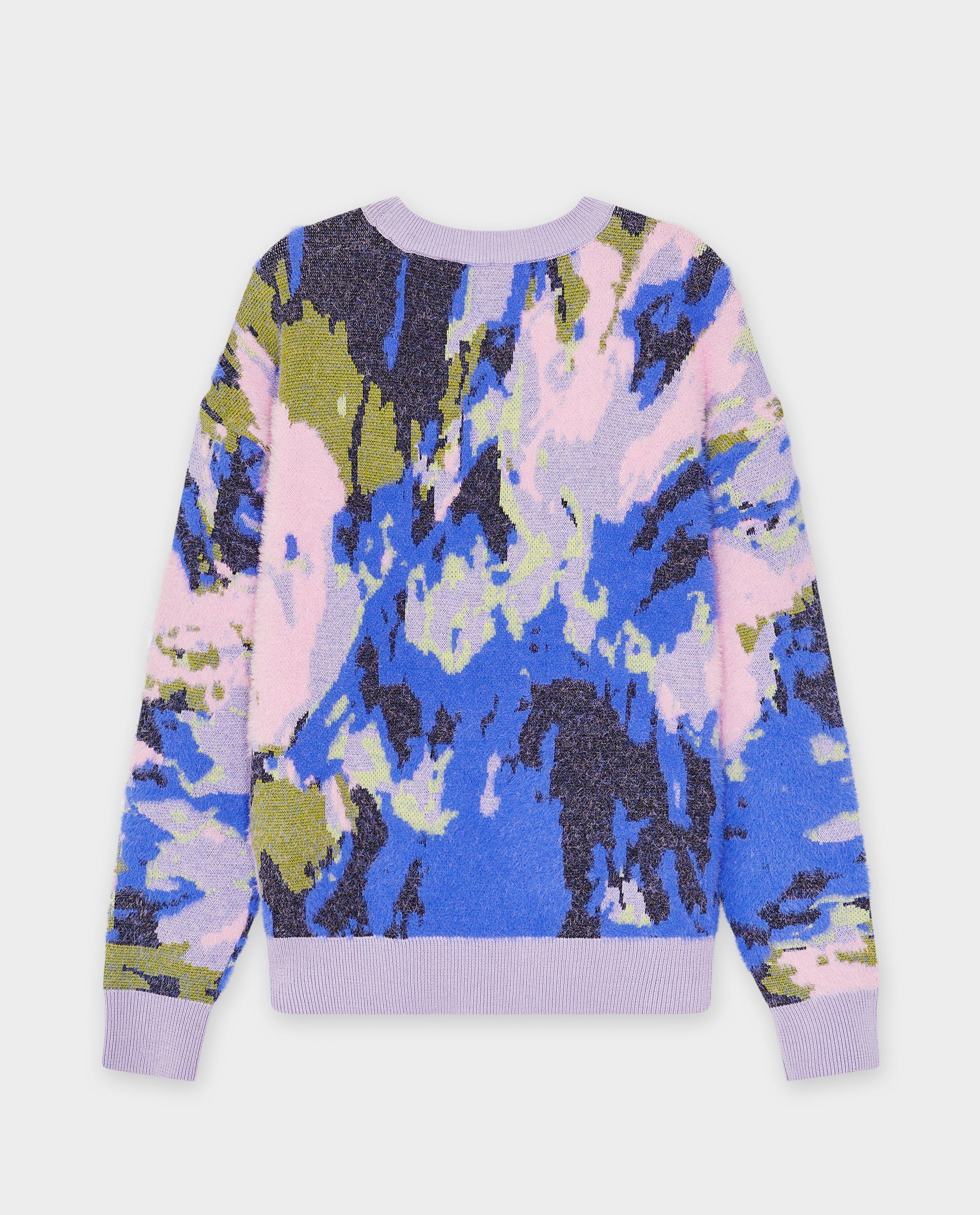 Trui met abstracte print - Product Detail - blauw - afbeelding nummer 5