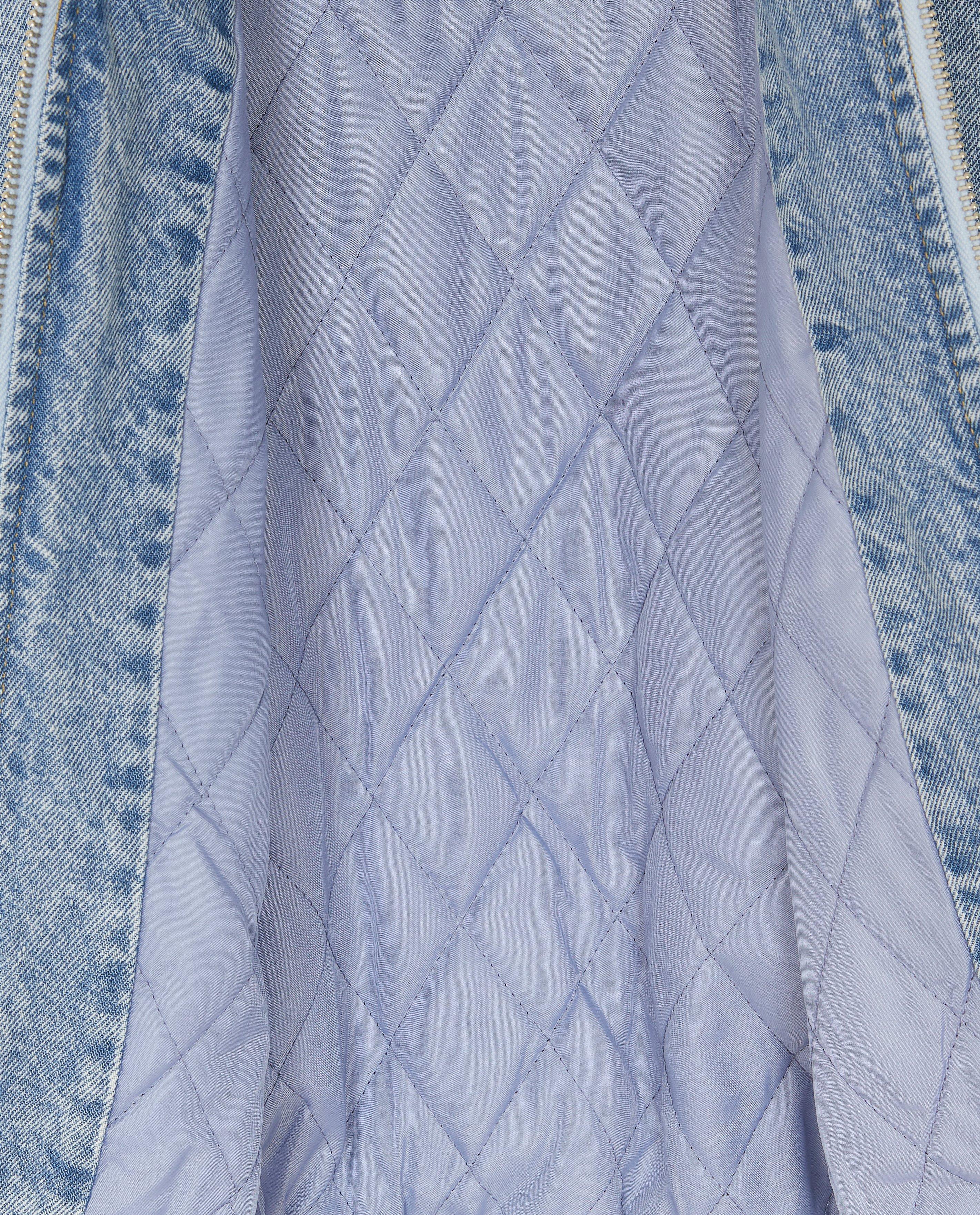 Bomberjack van jeans - Product Detail - lichtblauw - afbeelding nummer 8