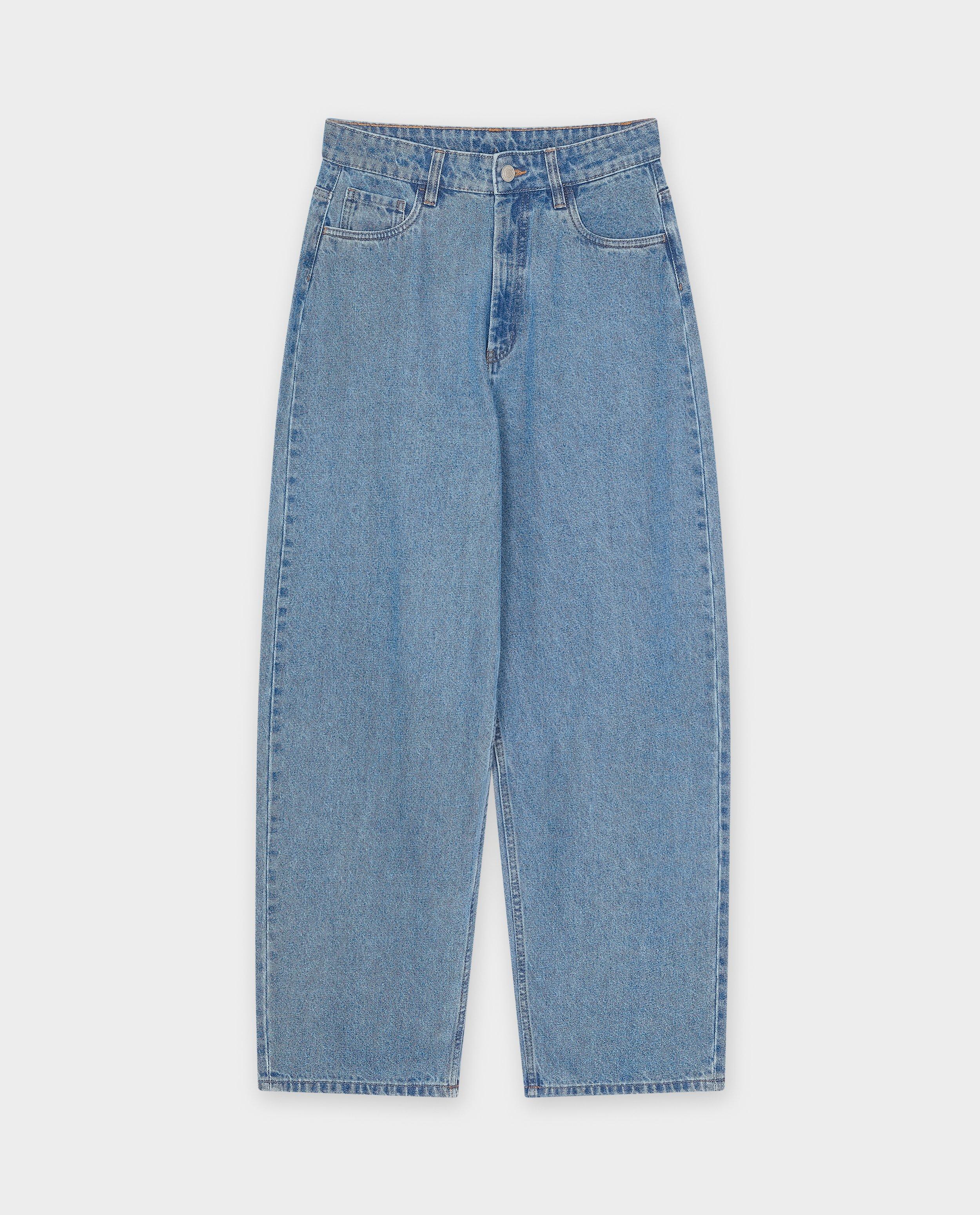 Jeans - Blauwe jeans, baggy fit
