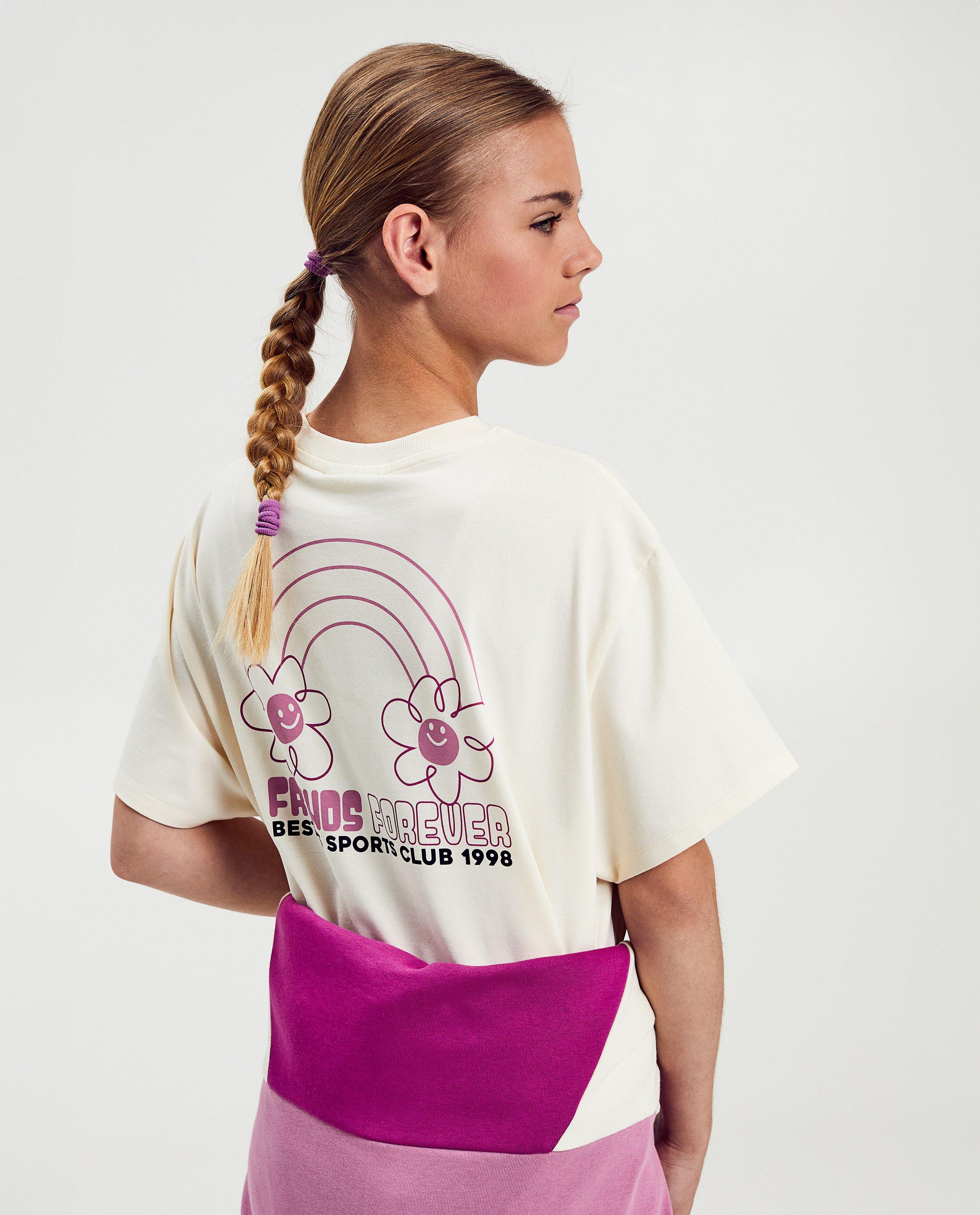 T shirt met backprint oversized fit Fish Chips JBC Belgie Belgie