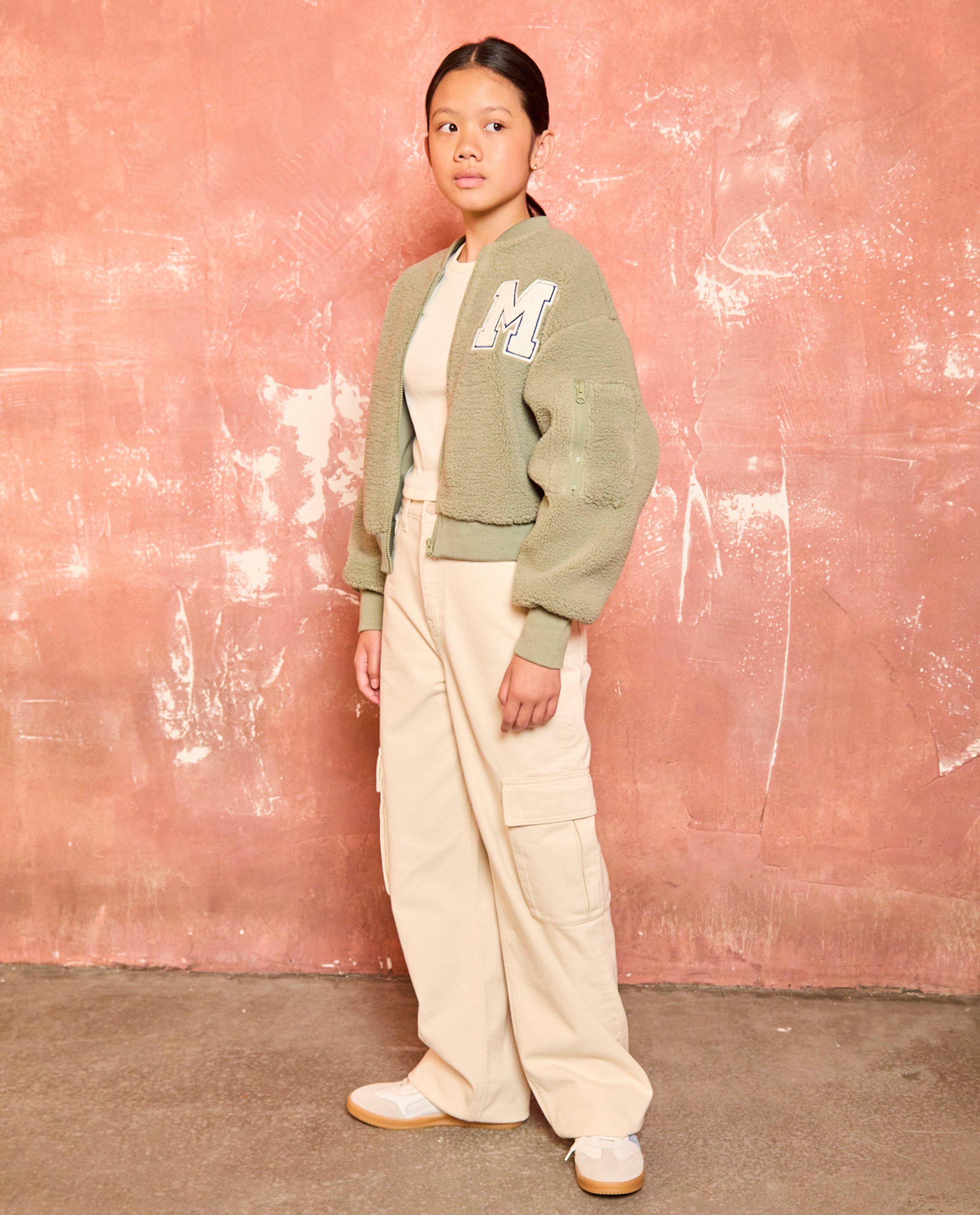Gilet en peluche, 6-14&nbsp;ans - D&eacute;tails du produit - khaki - image num&eacute;ro 2