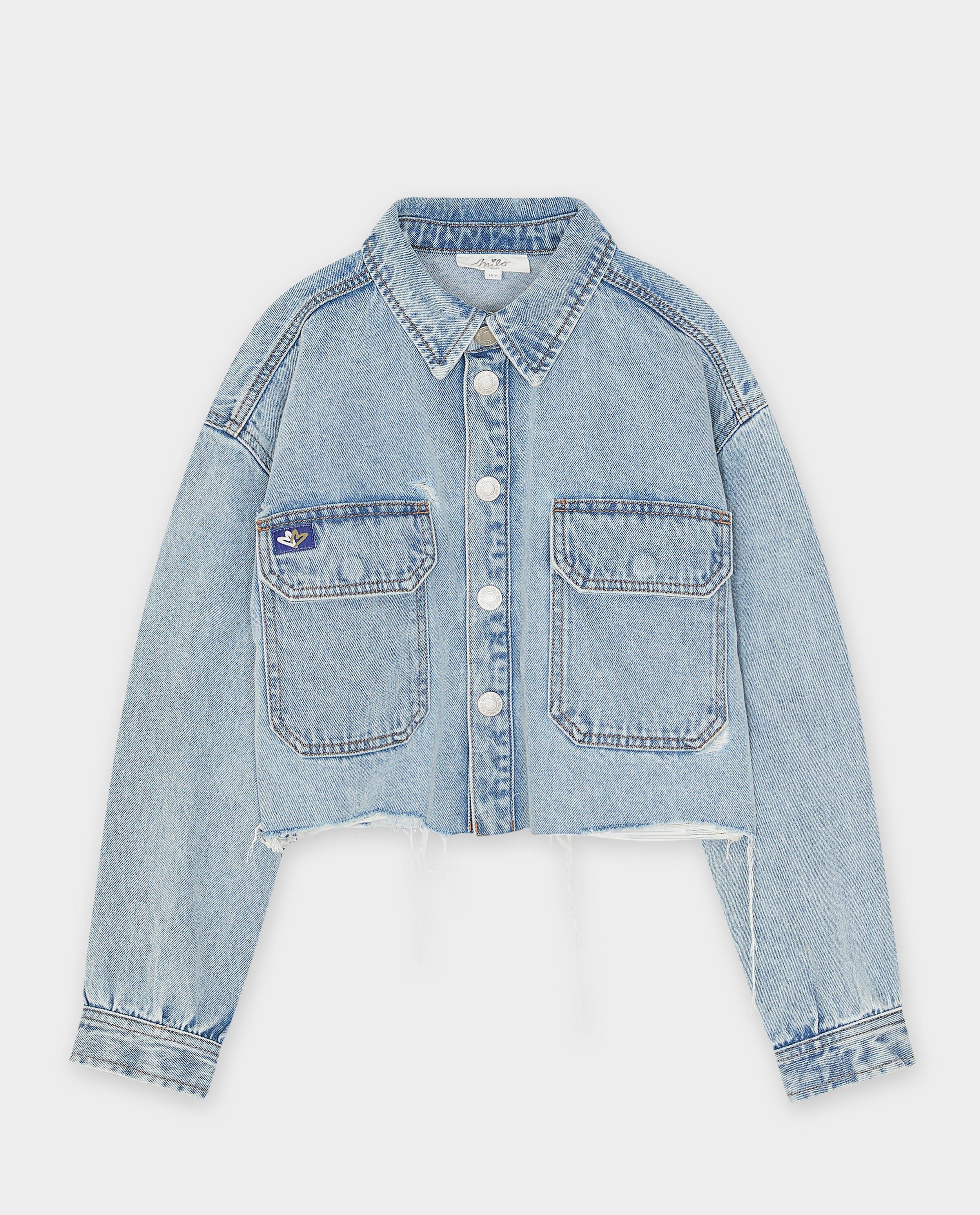 Lichtblauw jeansvest, 6-14 jaar - Product Detail - lichtblauw - afbeelding nummer 6