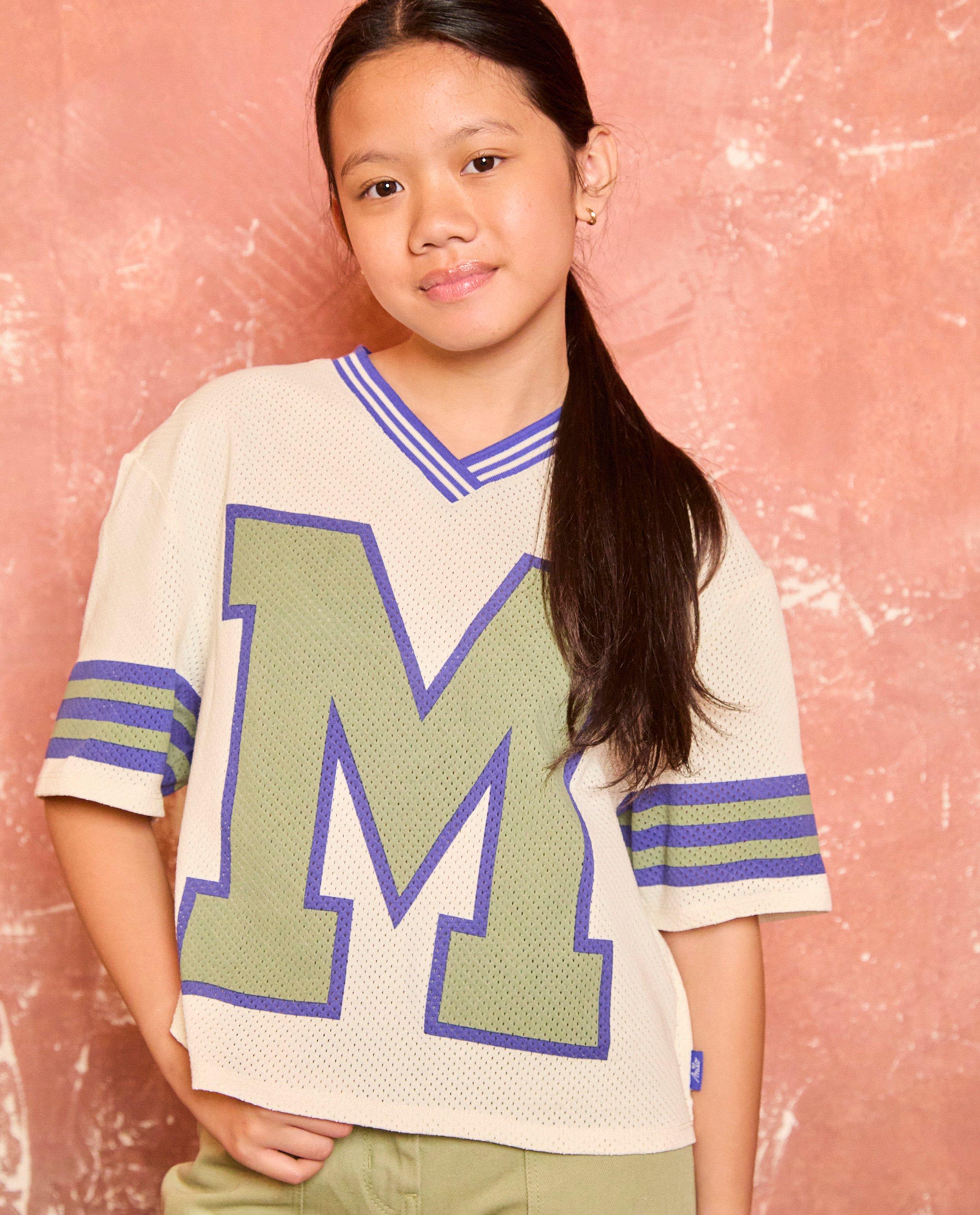 Sportshirt met mesh, oversized, 6-14 jaar - null - milo
