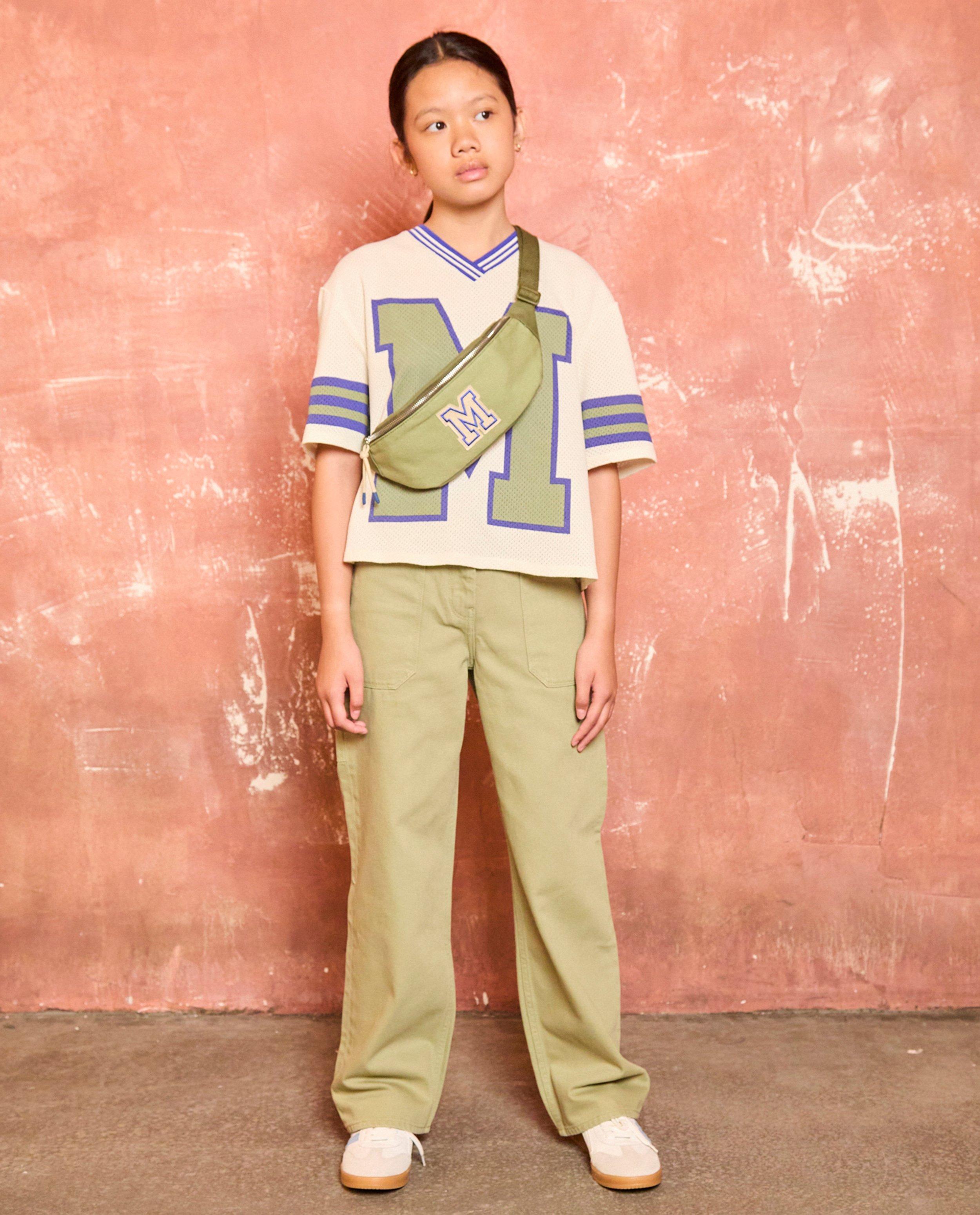 T-shirts - Sportshirt met mesh, oversized, 6-14 jaar