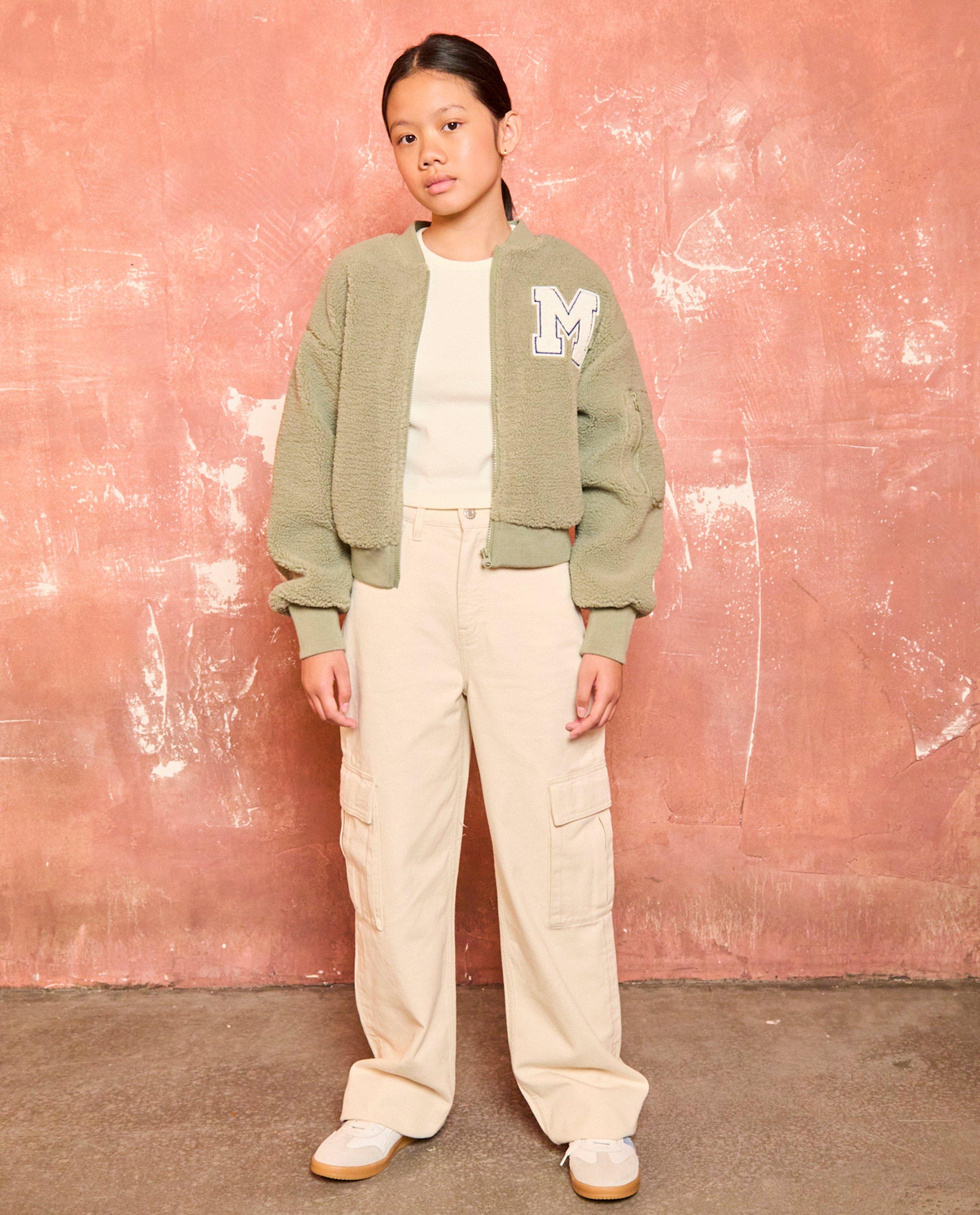 Beige jeans, straight fit, 6-14 jaar - Product Detail - lichtbeige - afbeelding nummer 1
