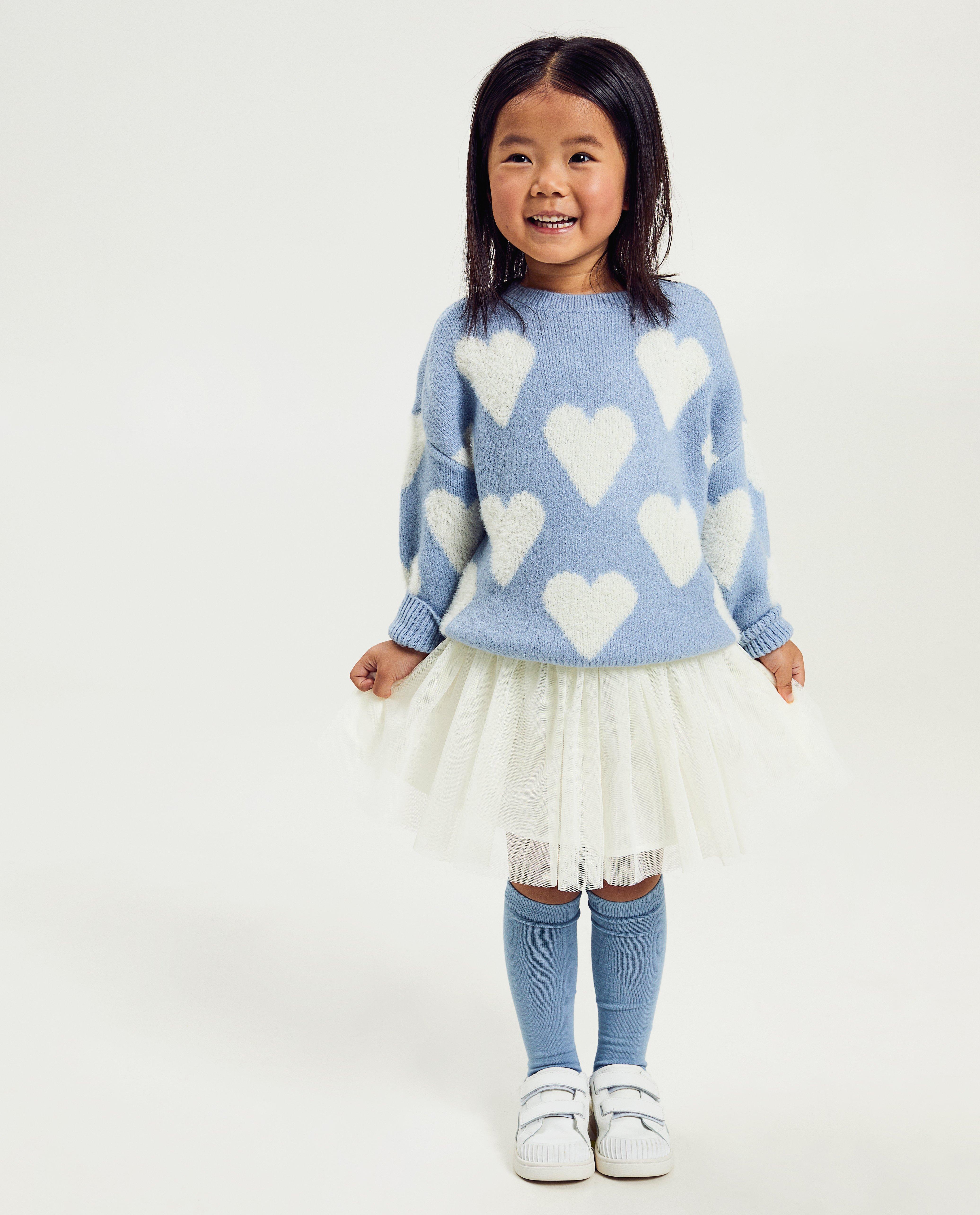 Trui met hartjesprint - Product Detail - lichtblauw - afbeelding nummer 2