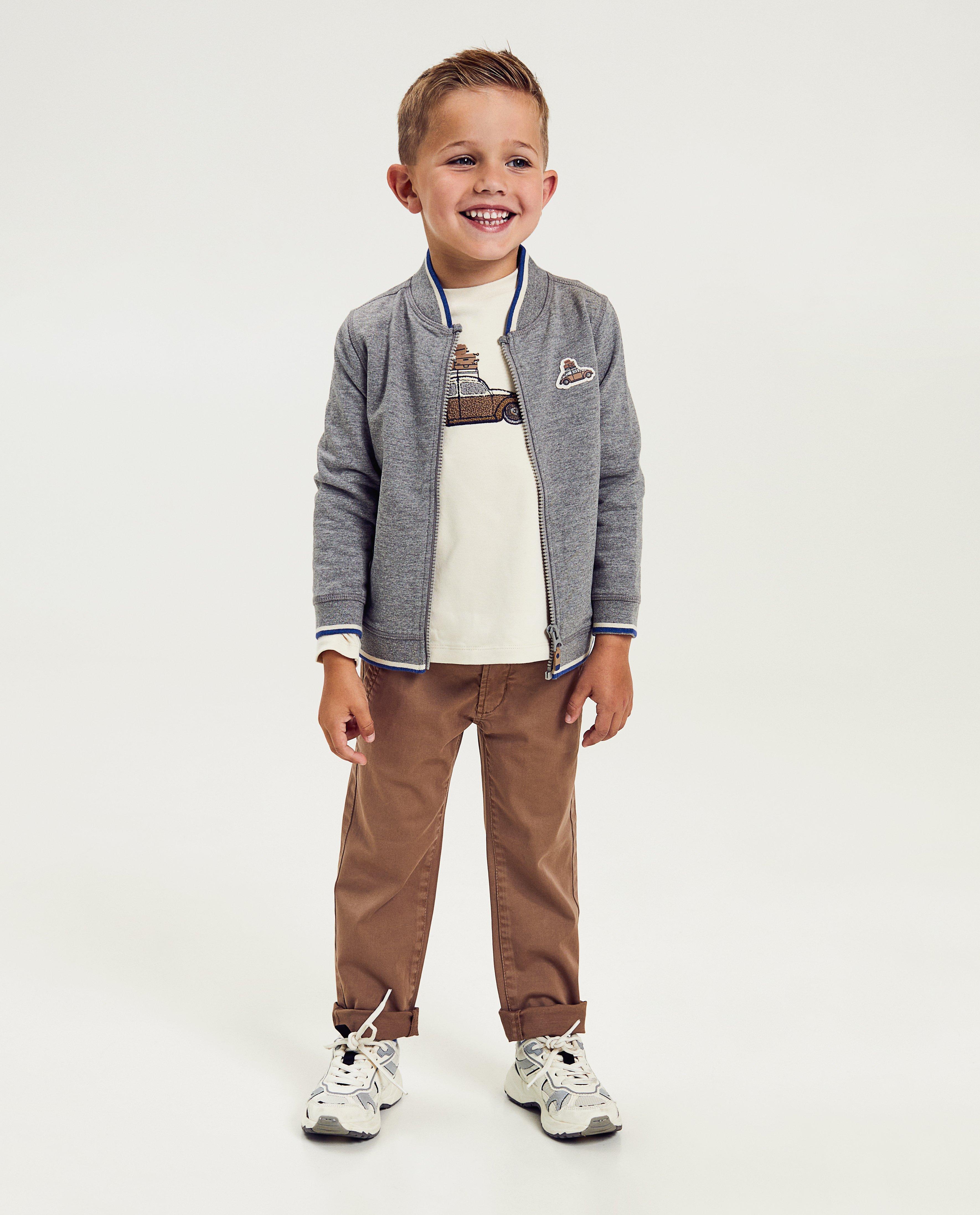 Cardigan - Sweatvest met patch