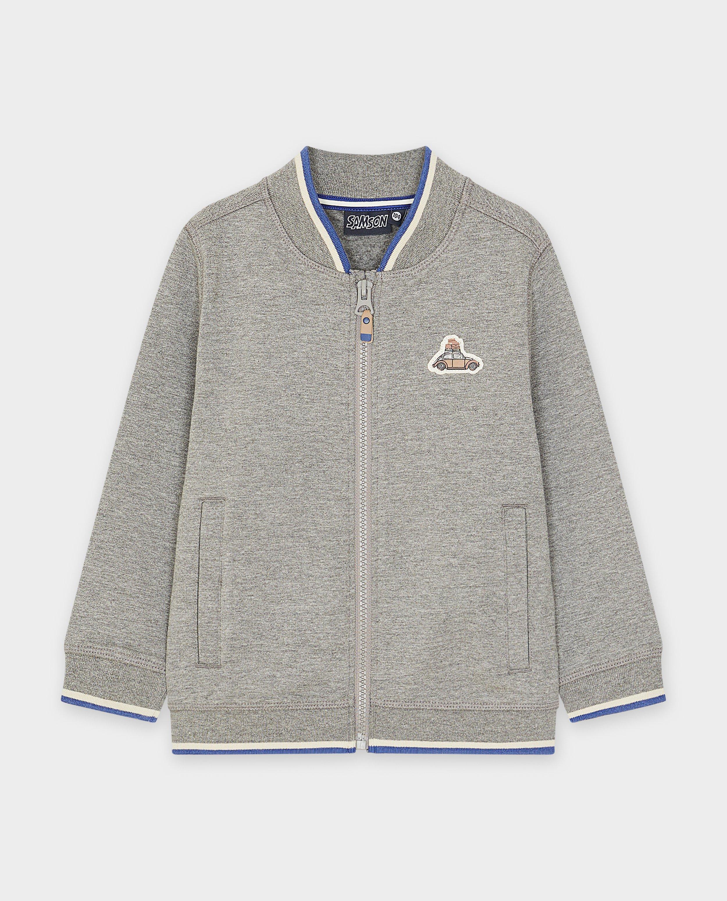 Cardigan - Sweatvest met patch