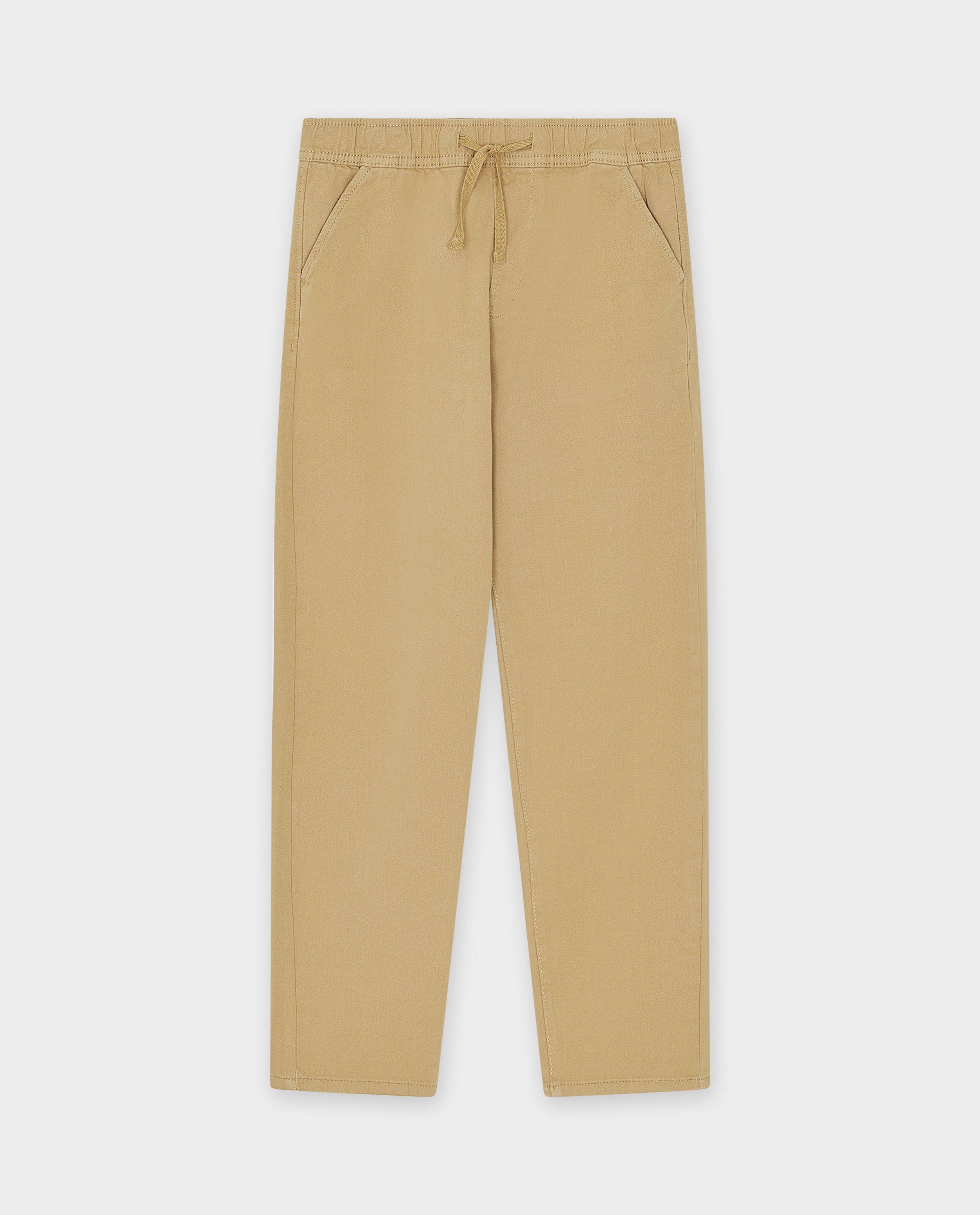 Broeken - Donkergroene broek, baggy fit