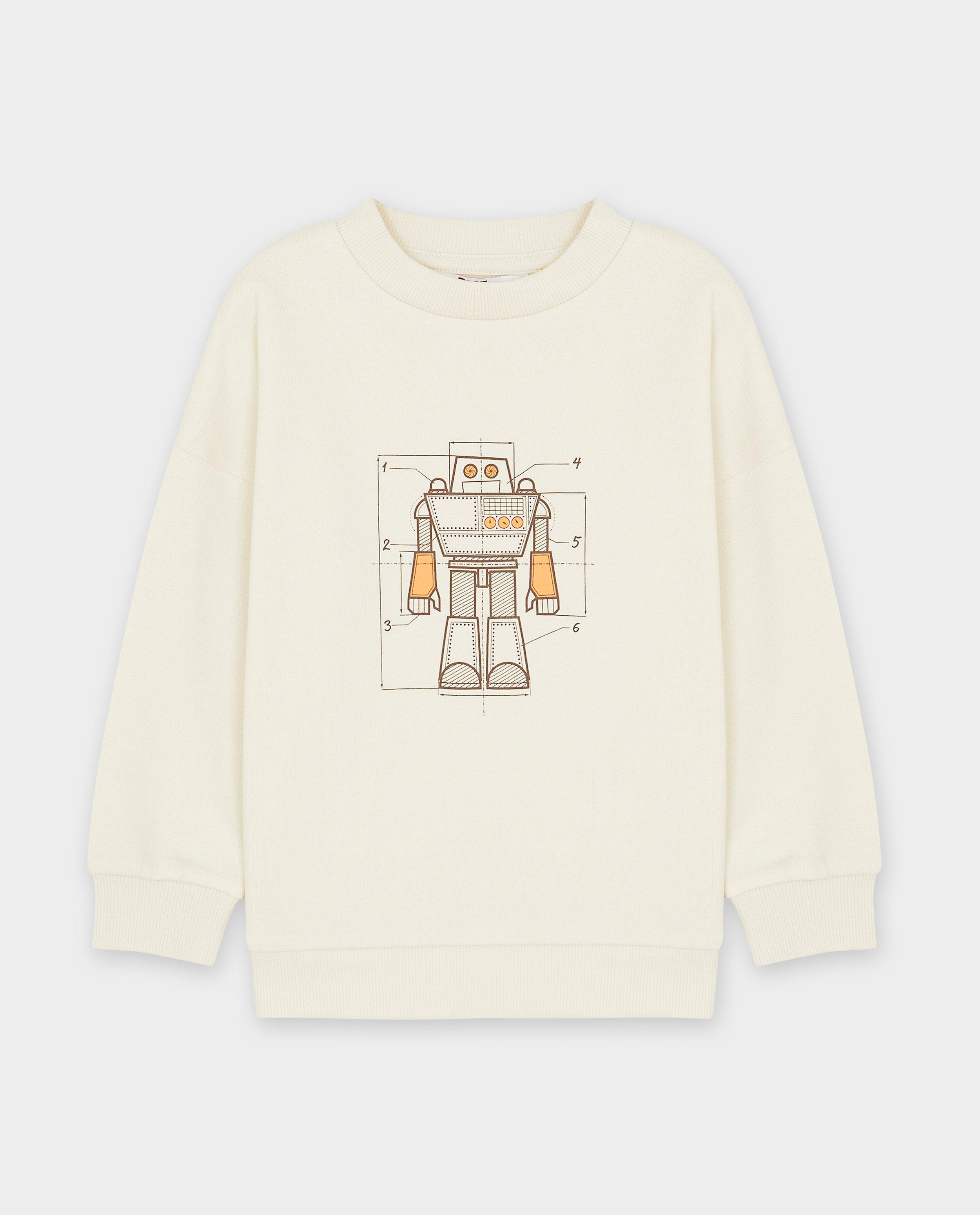Sweats - Sweat avec un imprimé de robot