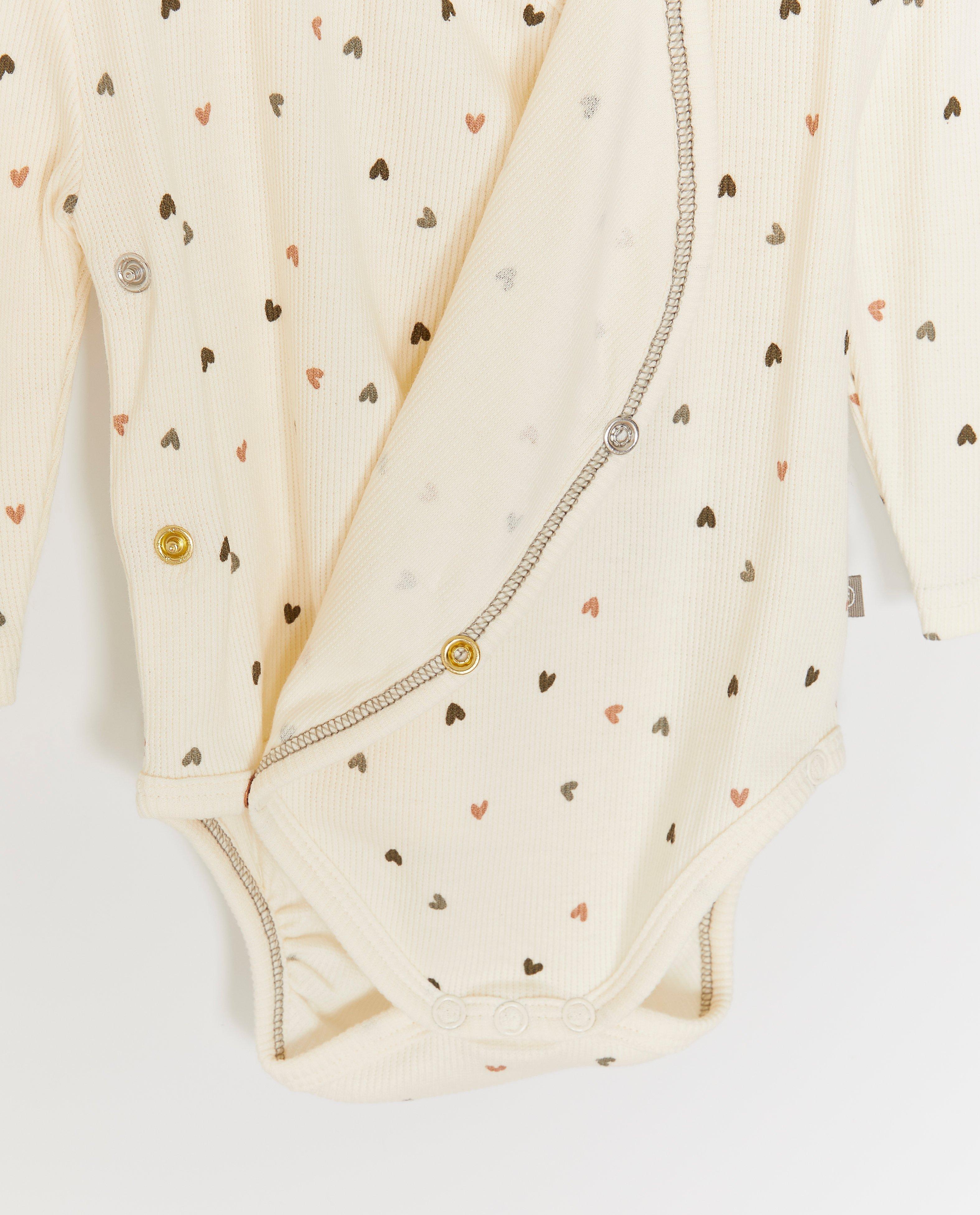 Onesies - Body croisé en coton bio