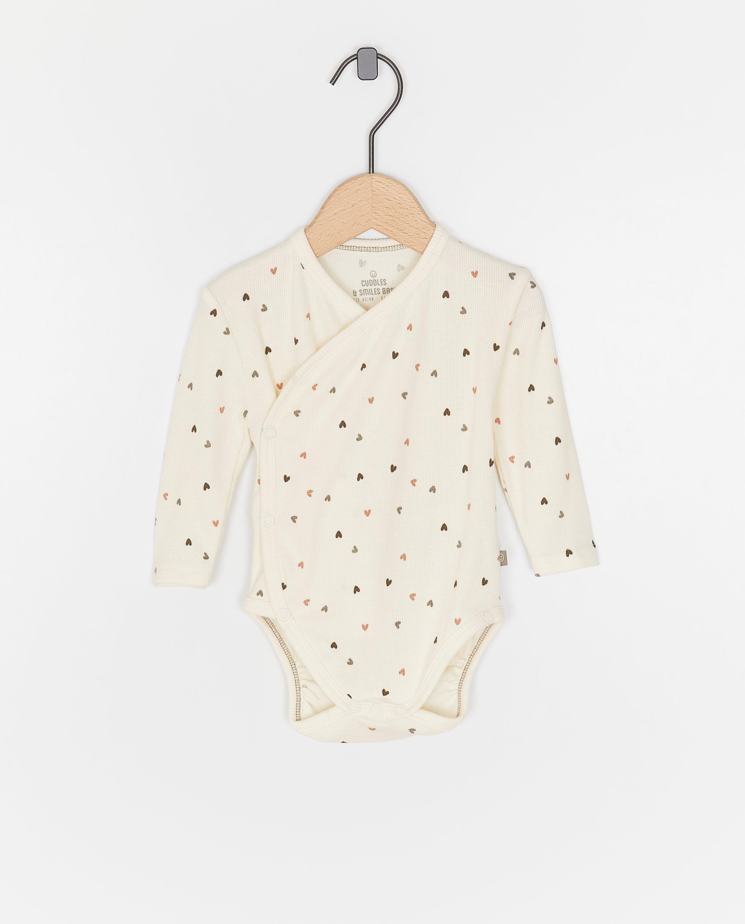 Body croisé en coton bio - null - Cuddles and Smiles