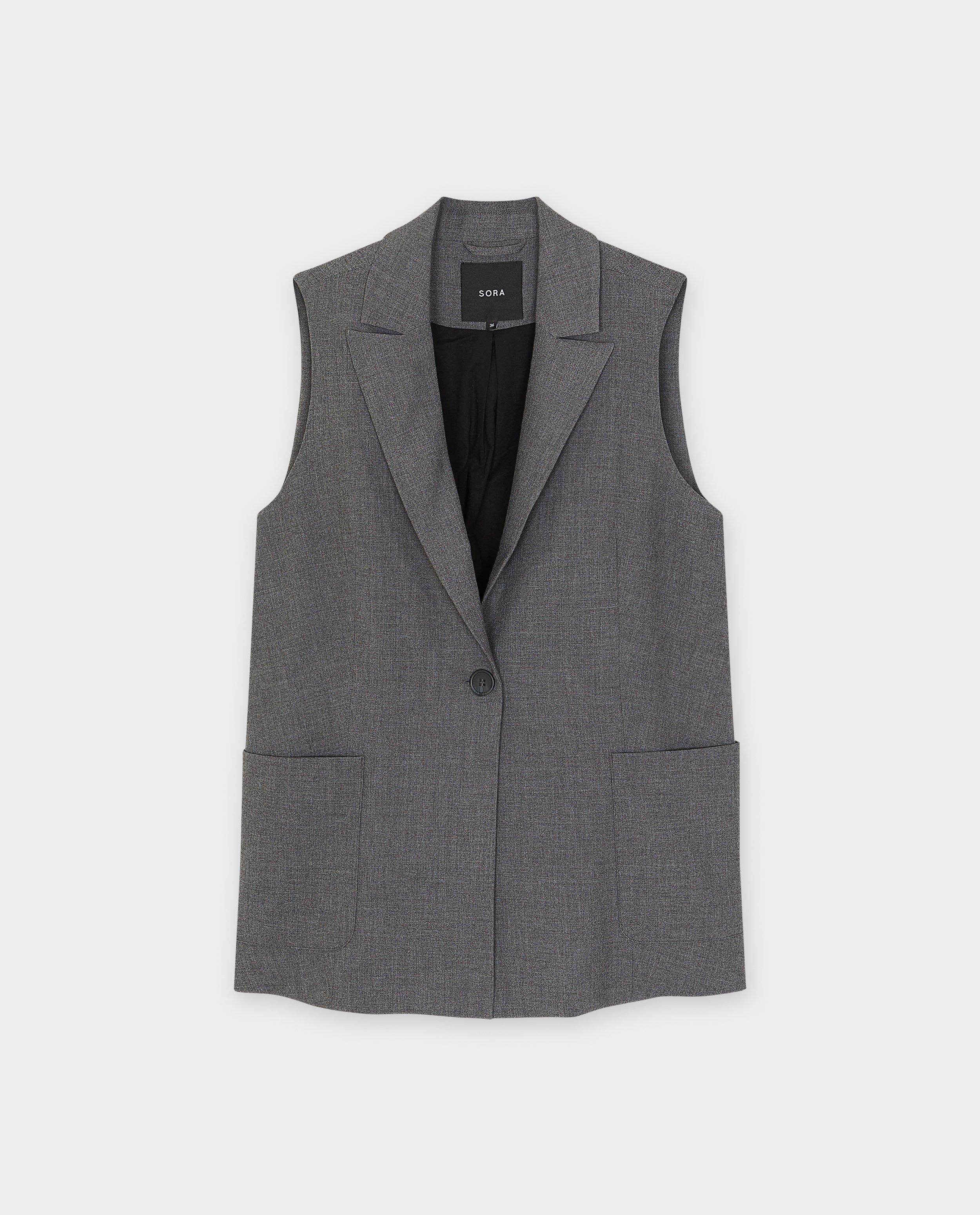 Blazers - Mouwloze blazer