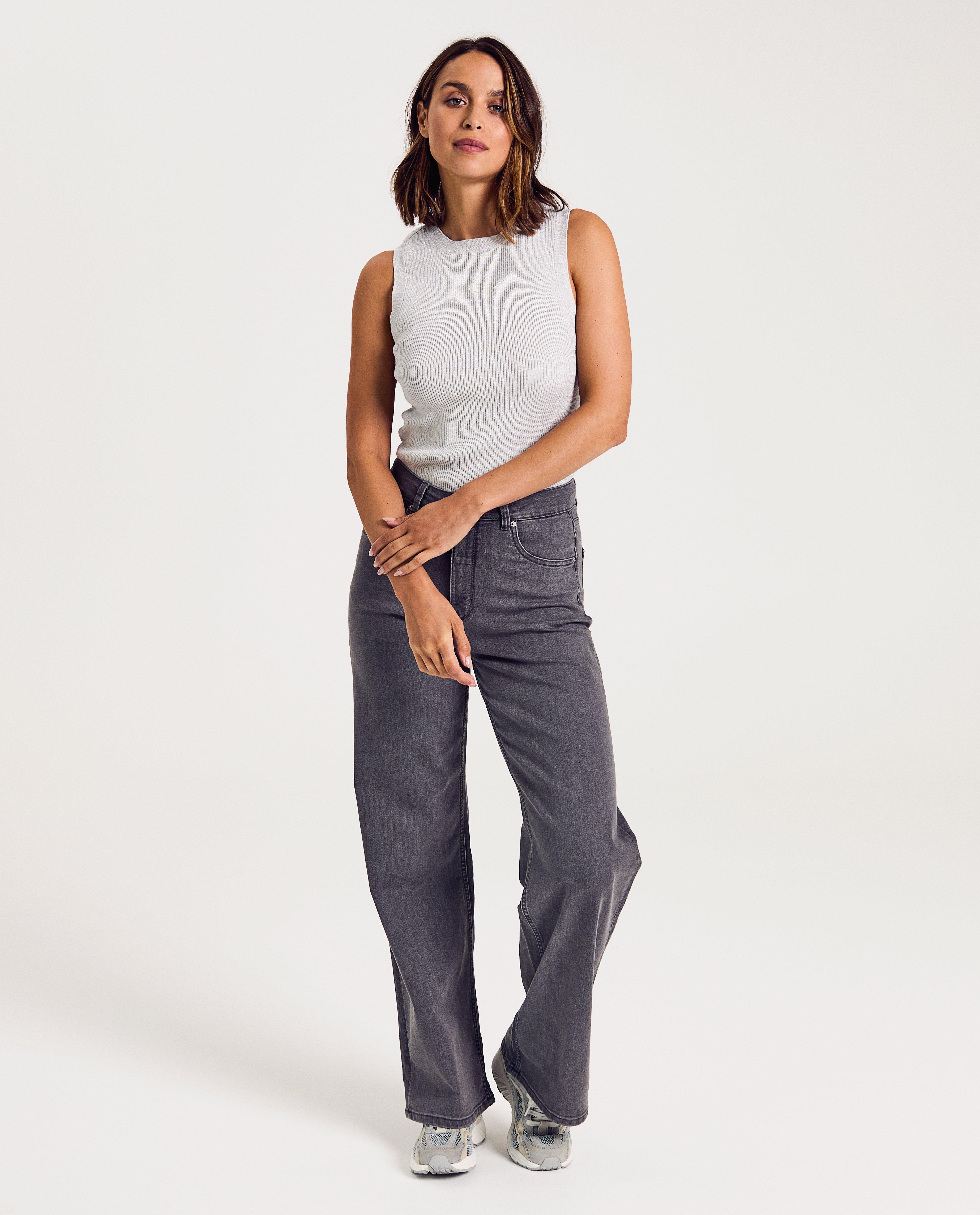 Gebreide top met glitter - Product Detail - lichtgrijs - afbeelding nummer 2