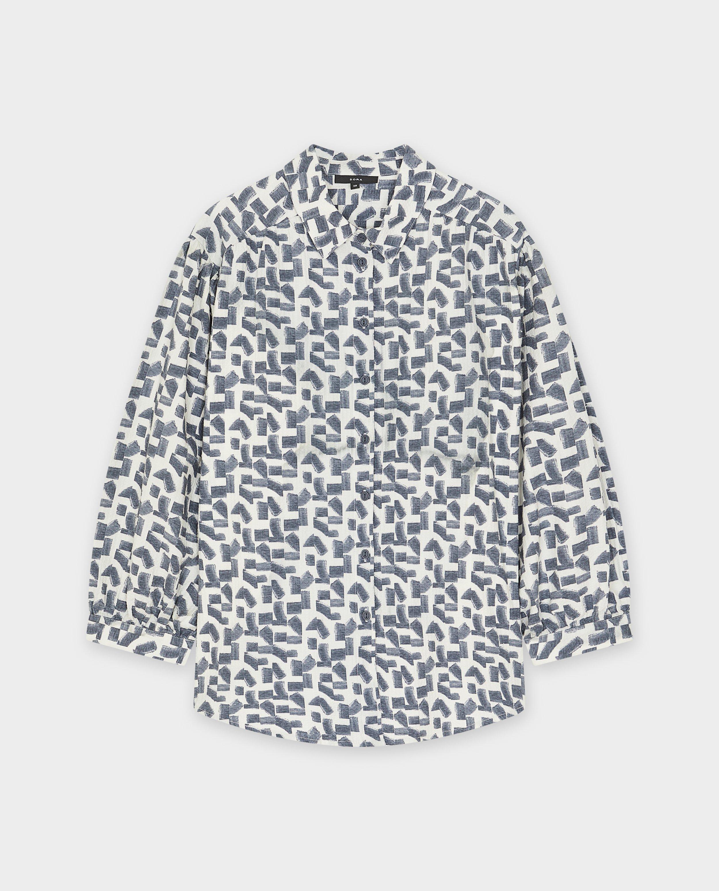 Hemden - Blouse met ballonmouwen