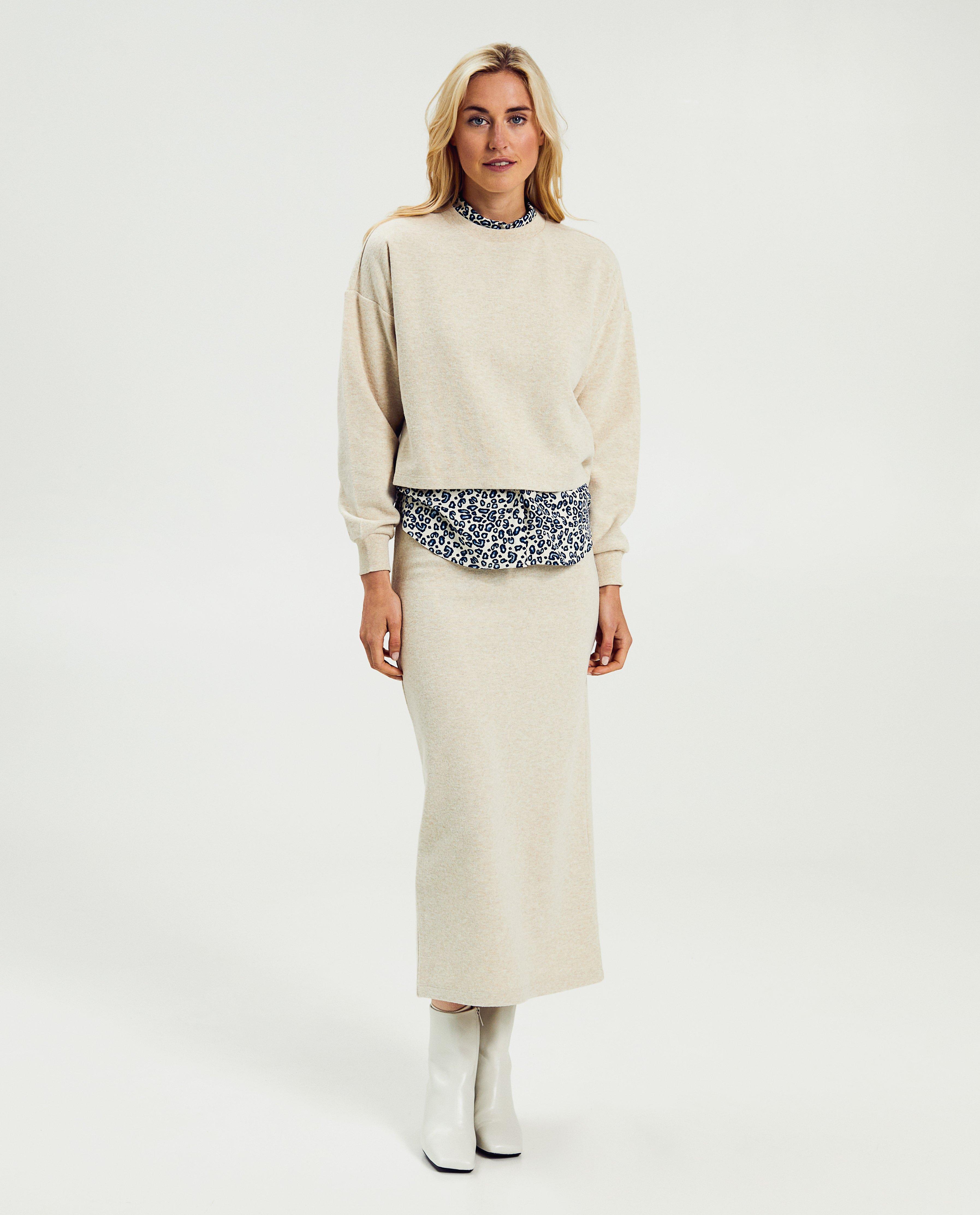 Beige rok hotsell