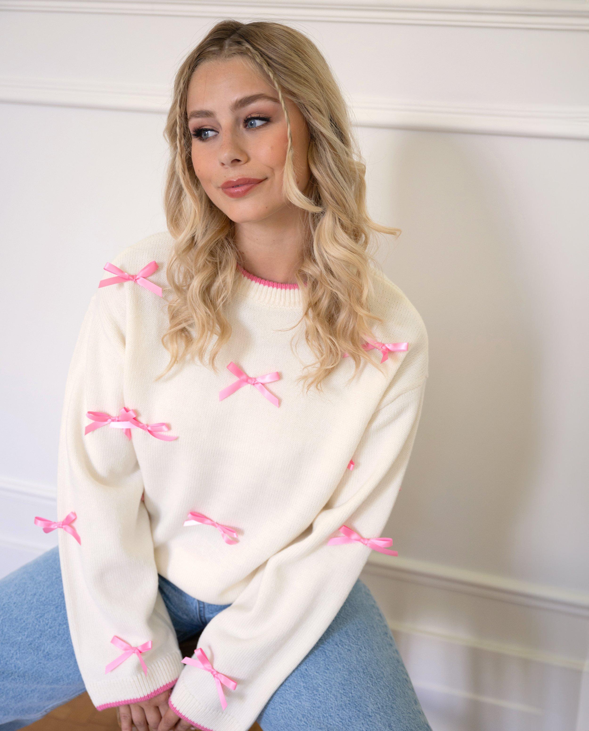 Pull avec des petits nœuds - null - Steffi Mercie