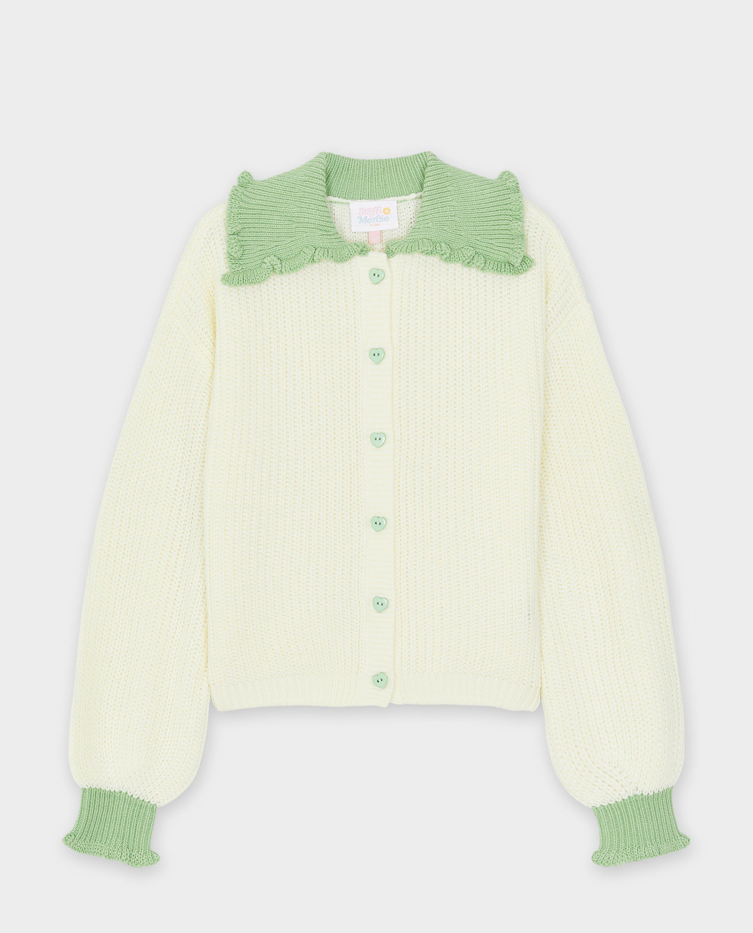 Cardigan - Cardigan met Peter Pan-kraag