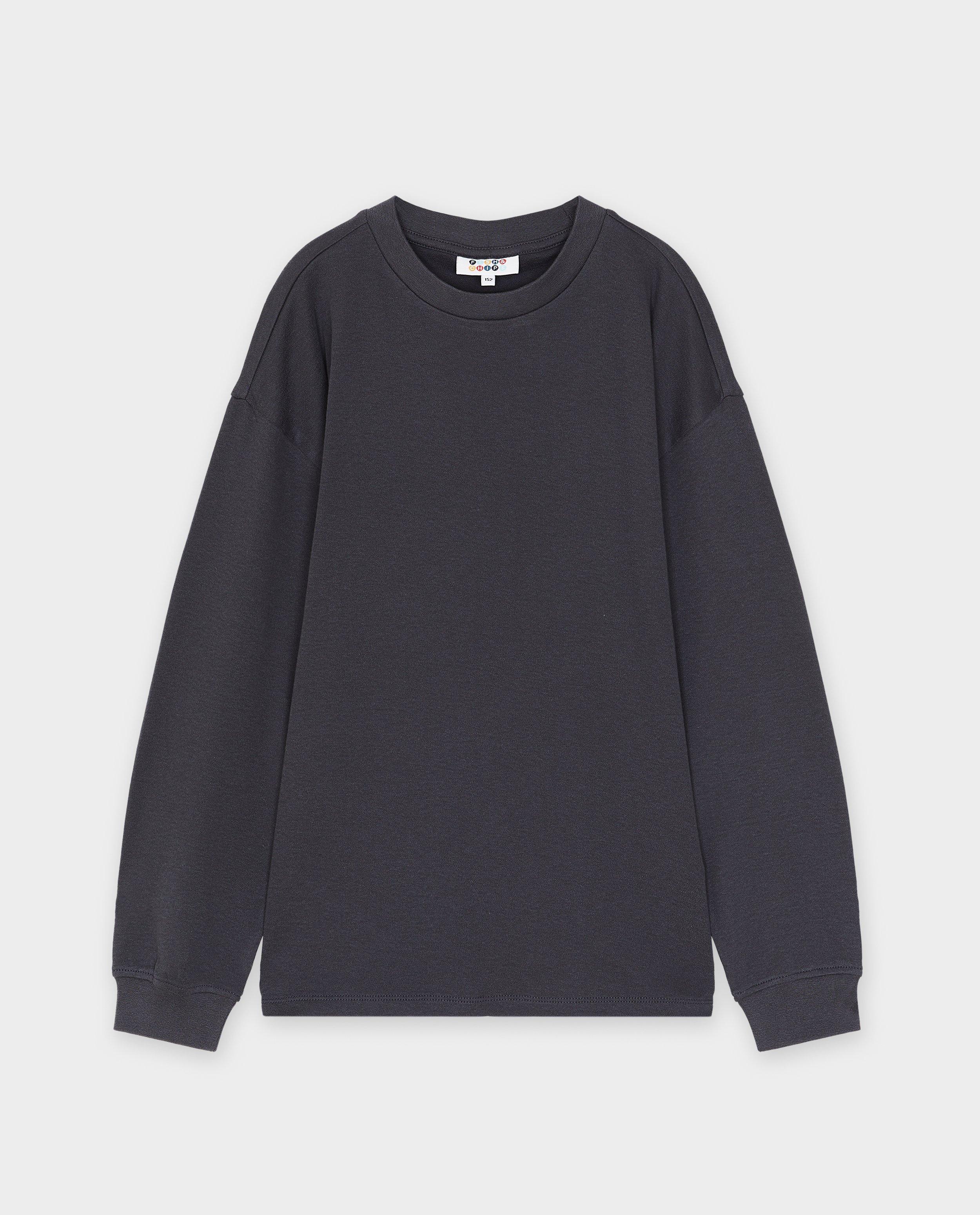 Hemden - Donkerblauwe longsleeve