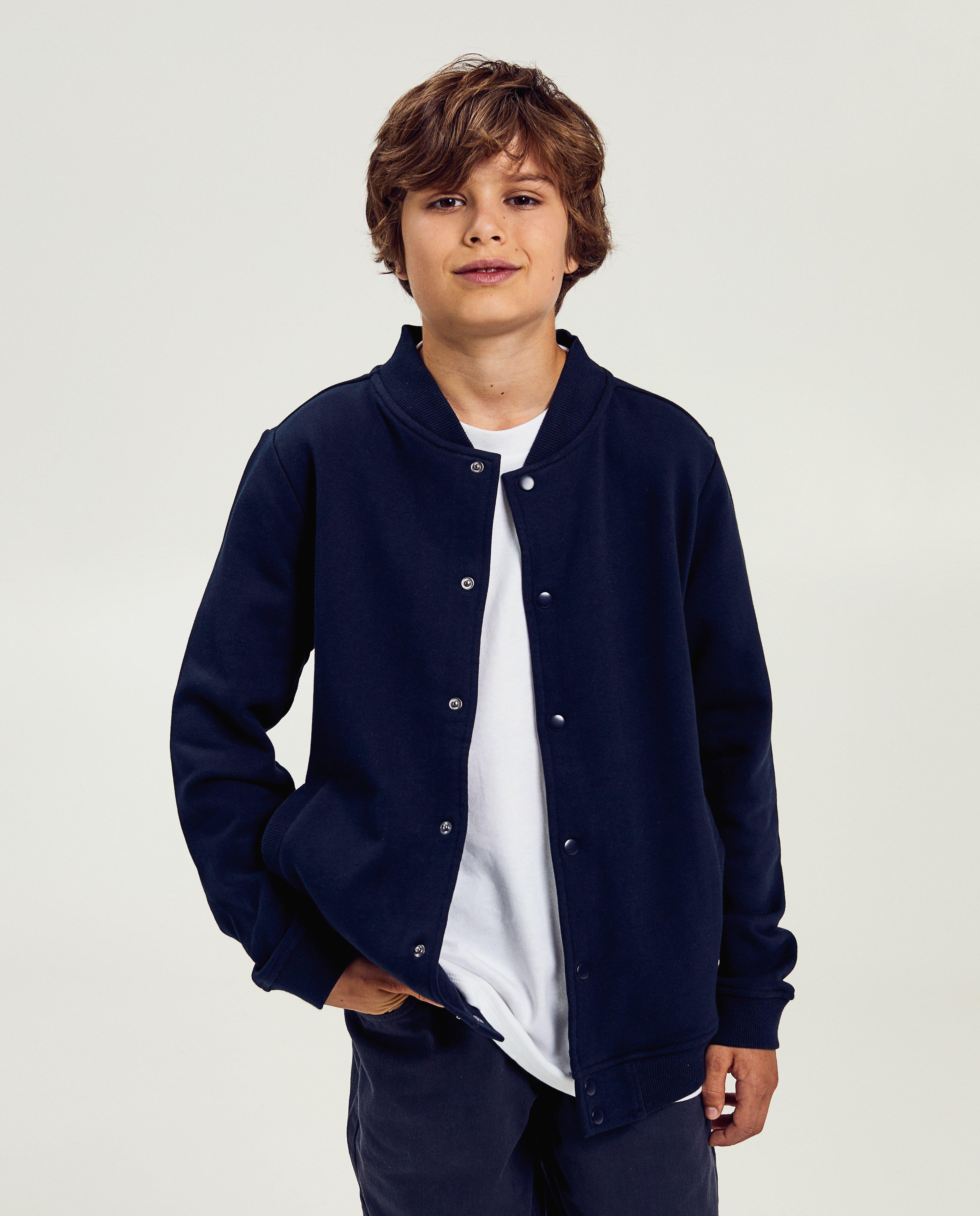 Donkerblauwe bomber, schooluniform - Product Detail - donkerblauw - afbeelding nummer 1
