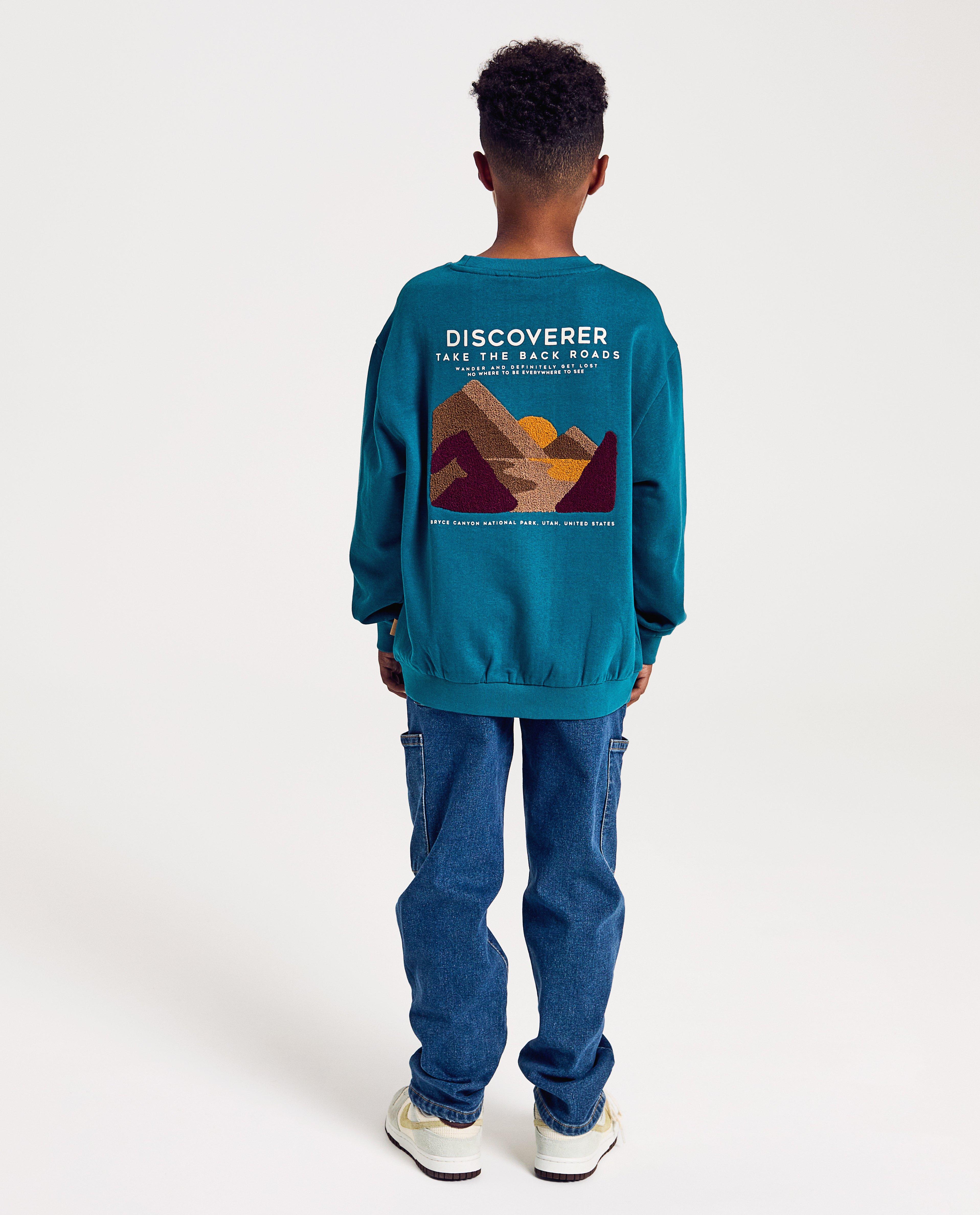 Sweaters - Sweater met backprint