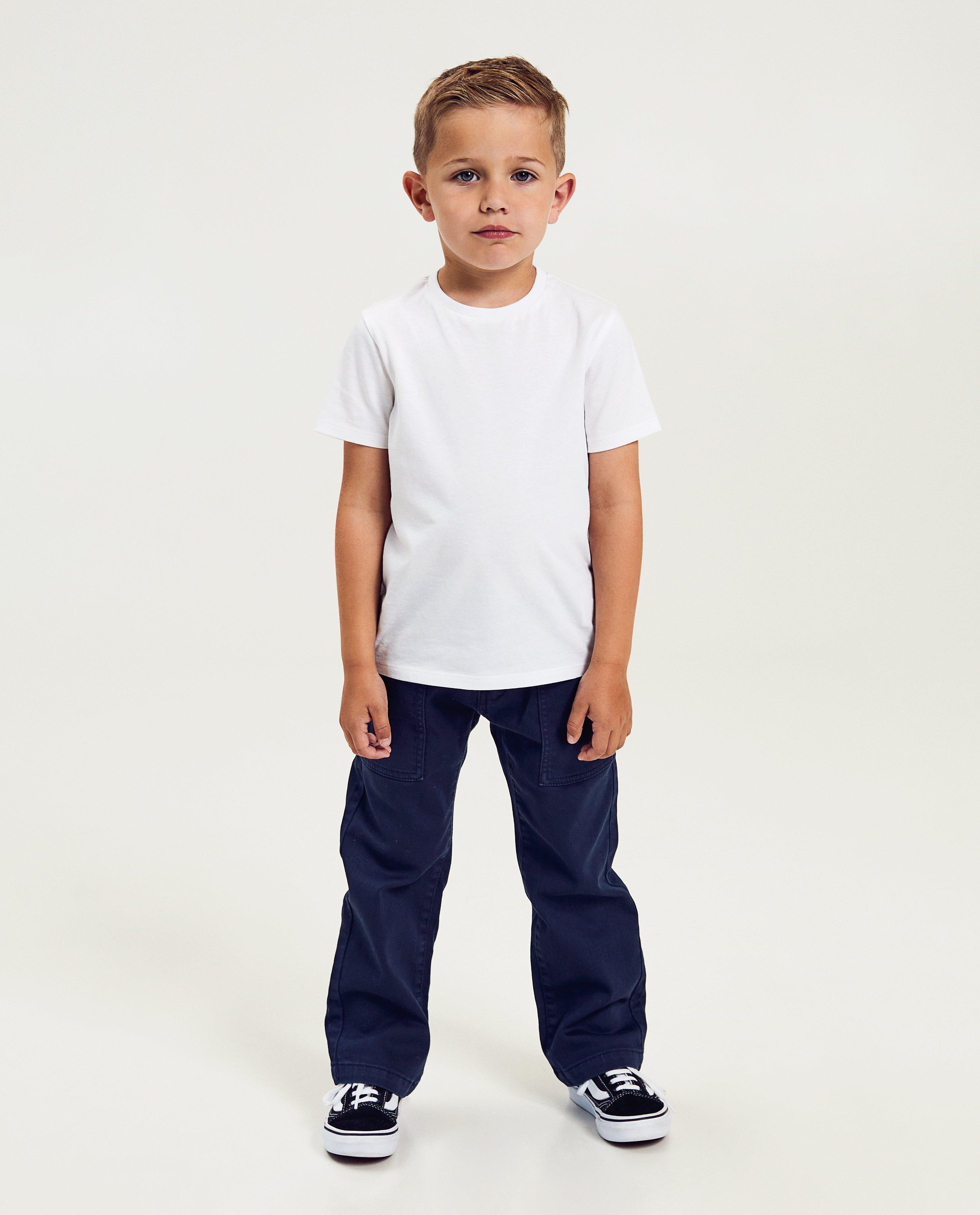 Grijze broek, straight fit, 2-7 jaar - null - Kidz Nation