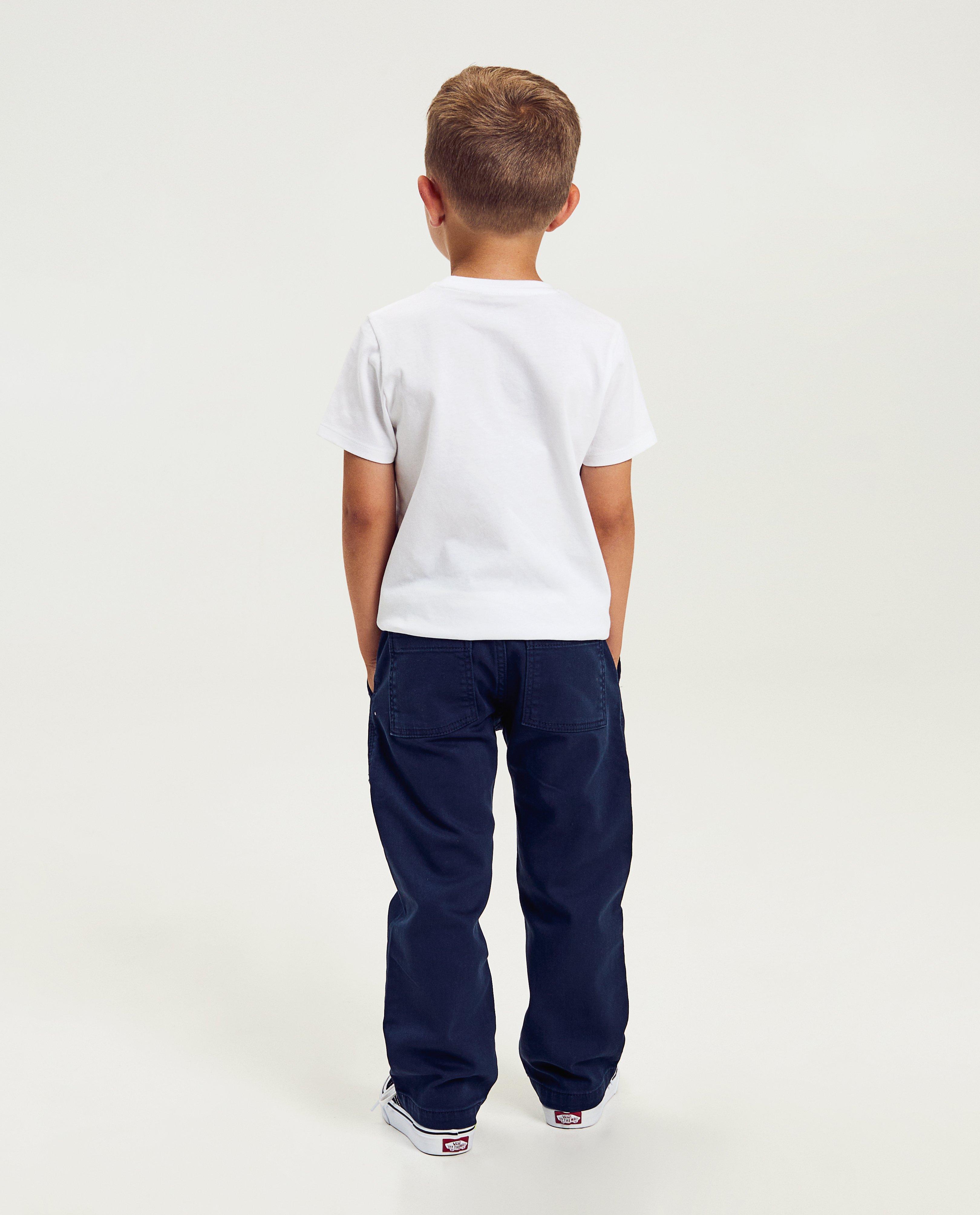 Broeken - Bruine broek, straight fit, 2-7 jaar