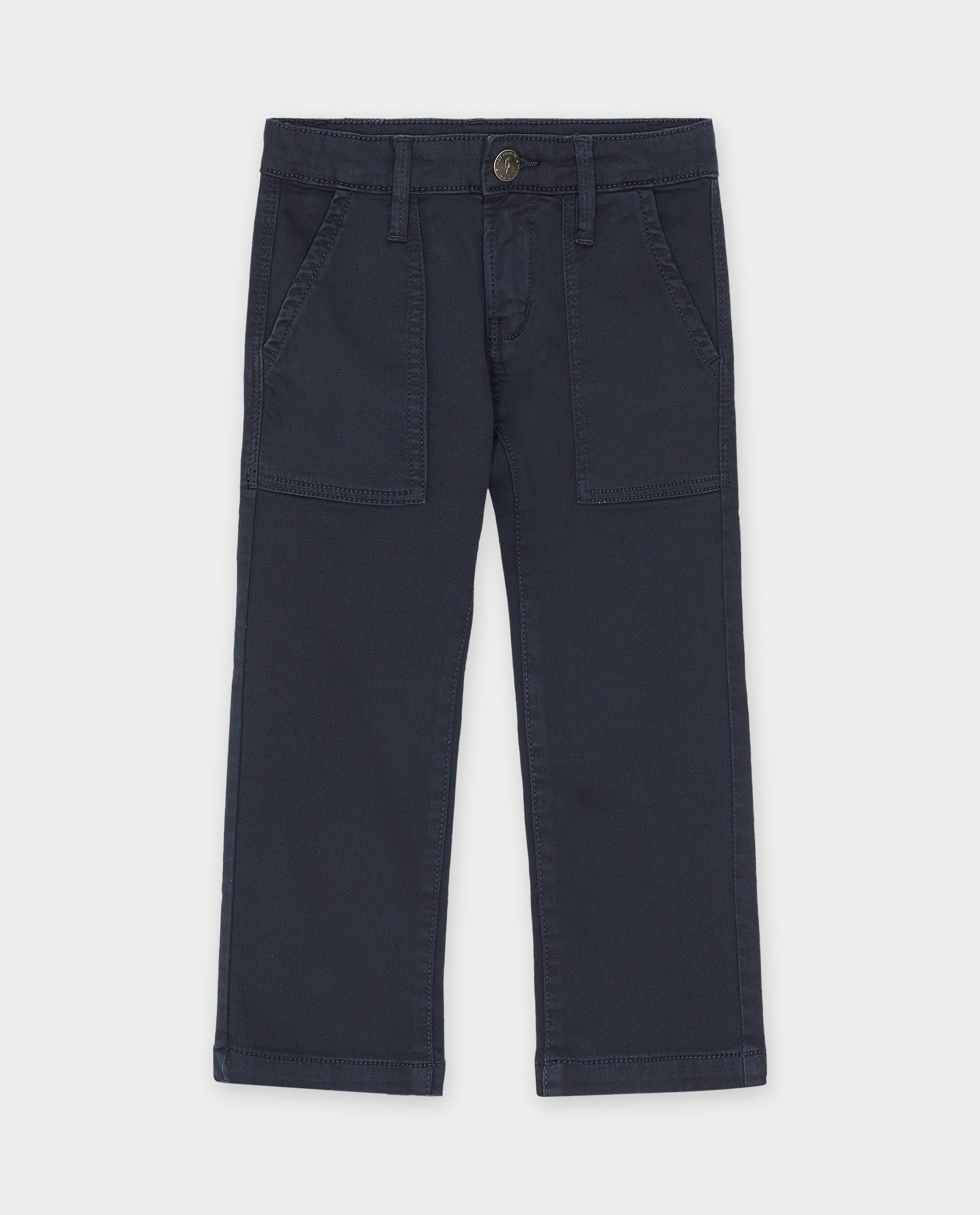 Donkerblauwe broek, straight fit, 2-7 jaar - Product Detail - donkerblauw - afbeelding nummer 4