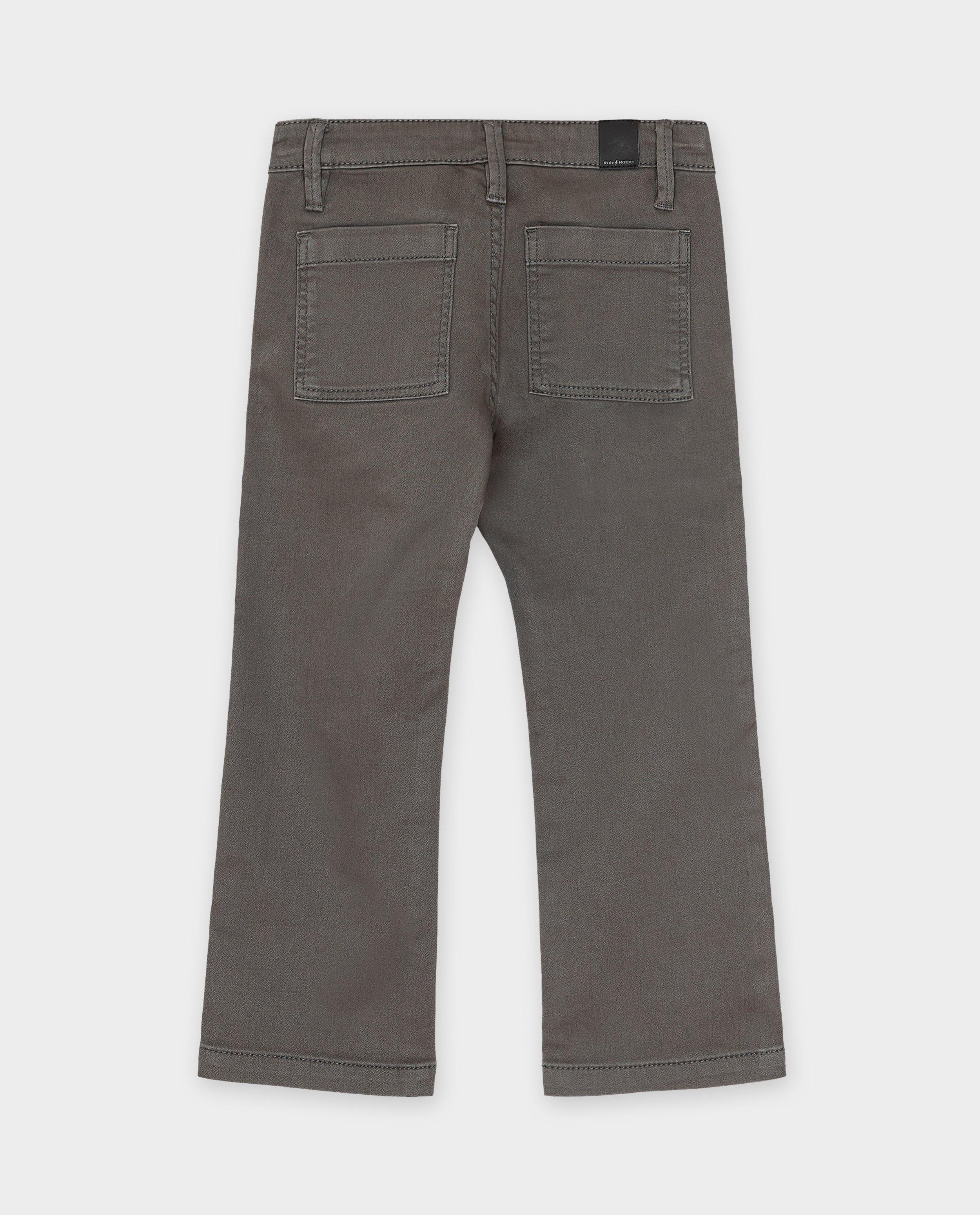 Broeken - Bruine broek, straight fit, 2-7 jaar