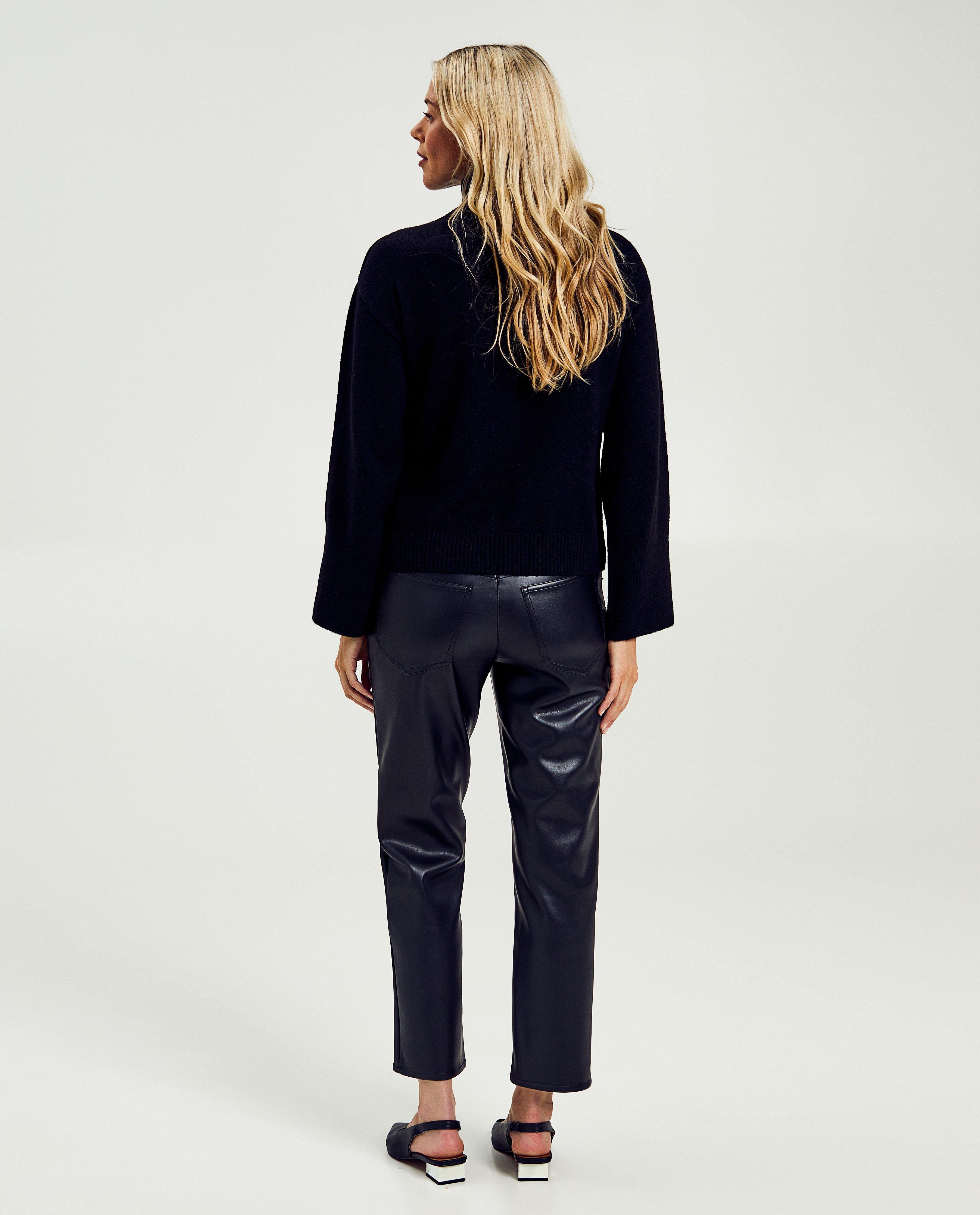 Pantalons - Pantalon de grossesse en similicuir