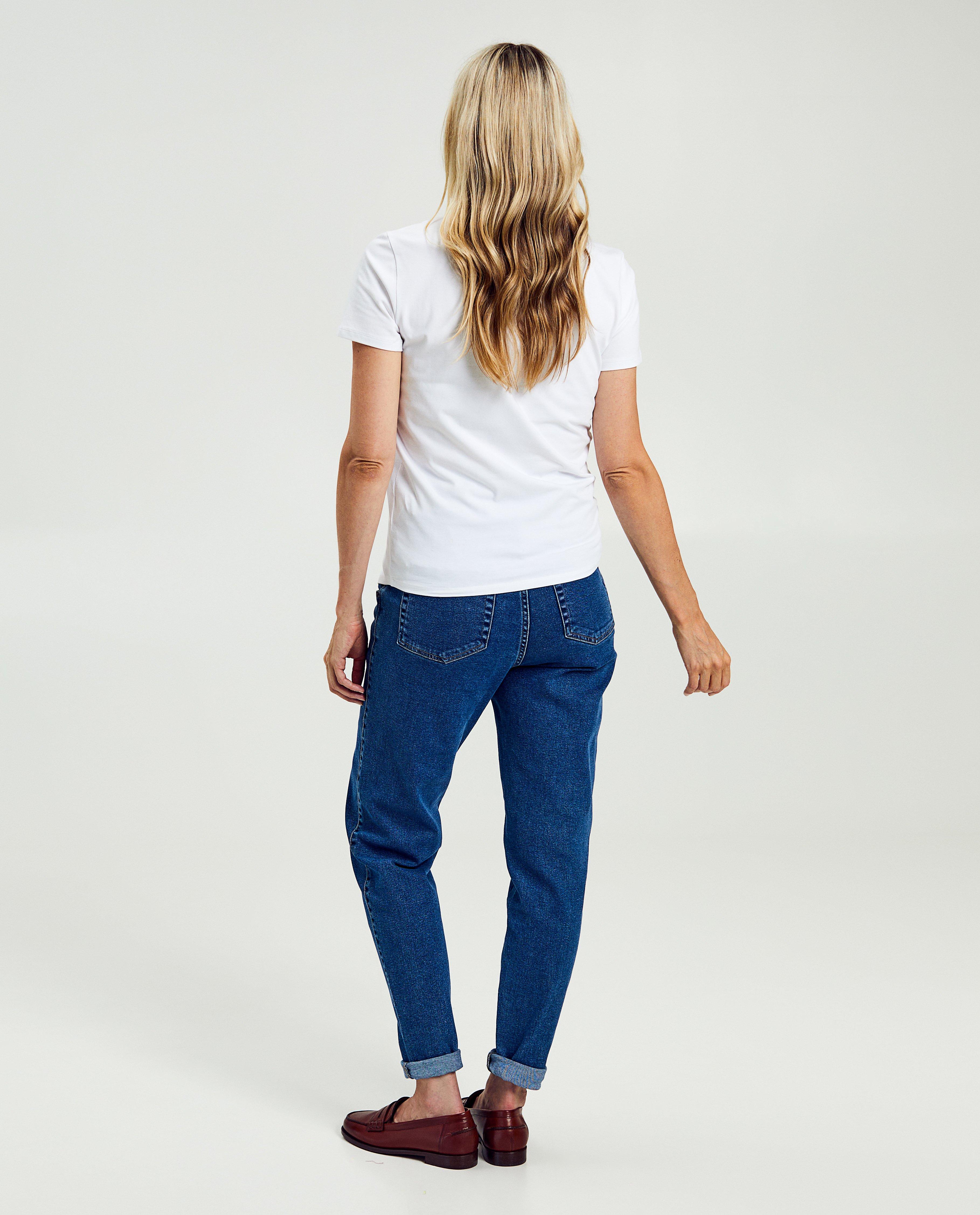 T-shirts - Zwart zwangerschaps-T-shirt