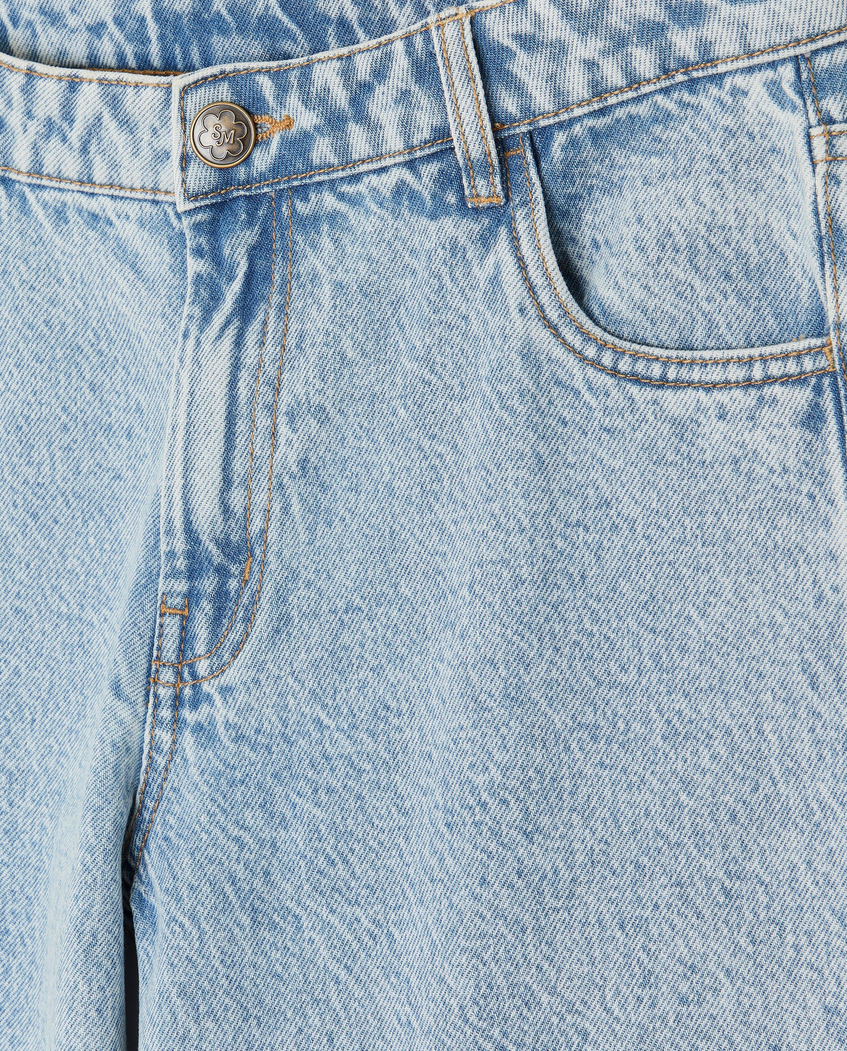 Jeans - Jeans met hartvormige zakken, wide fit