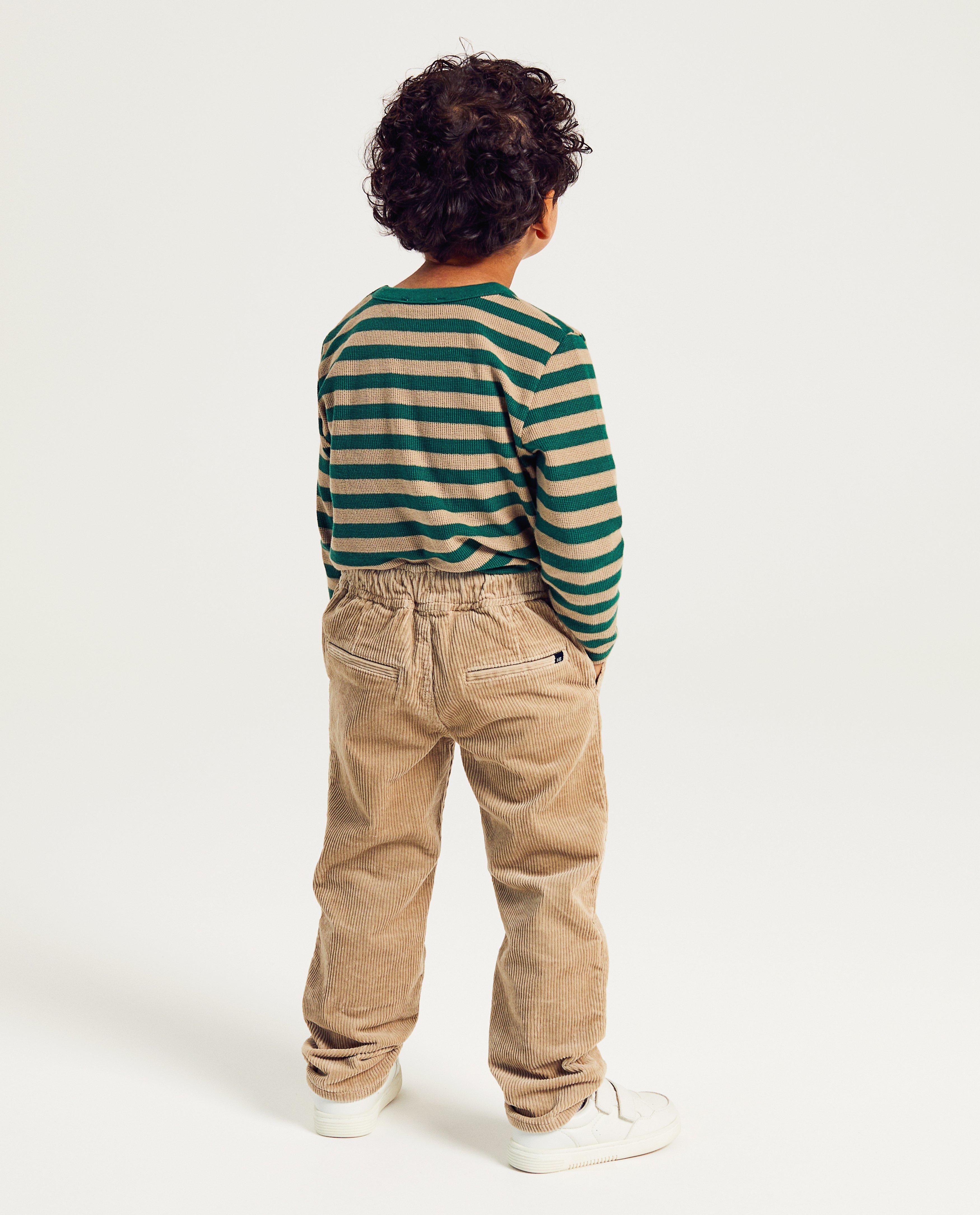 Beige broek van ribfluweel - Product Detail - lichtbeige - afbeelding nummer 2