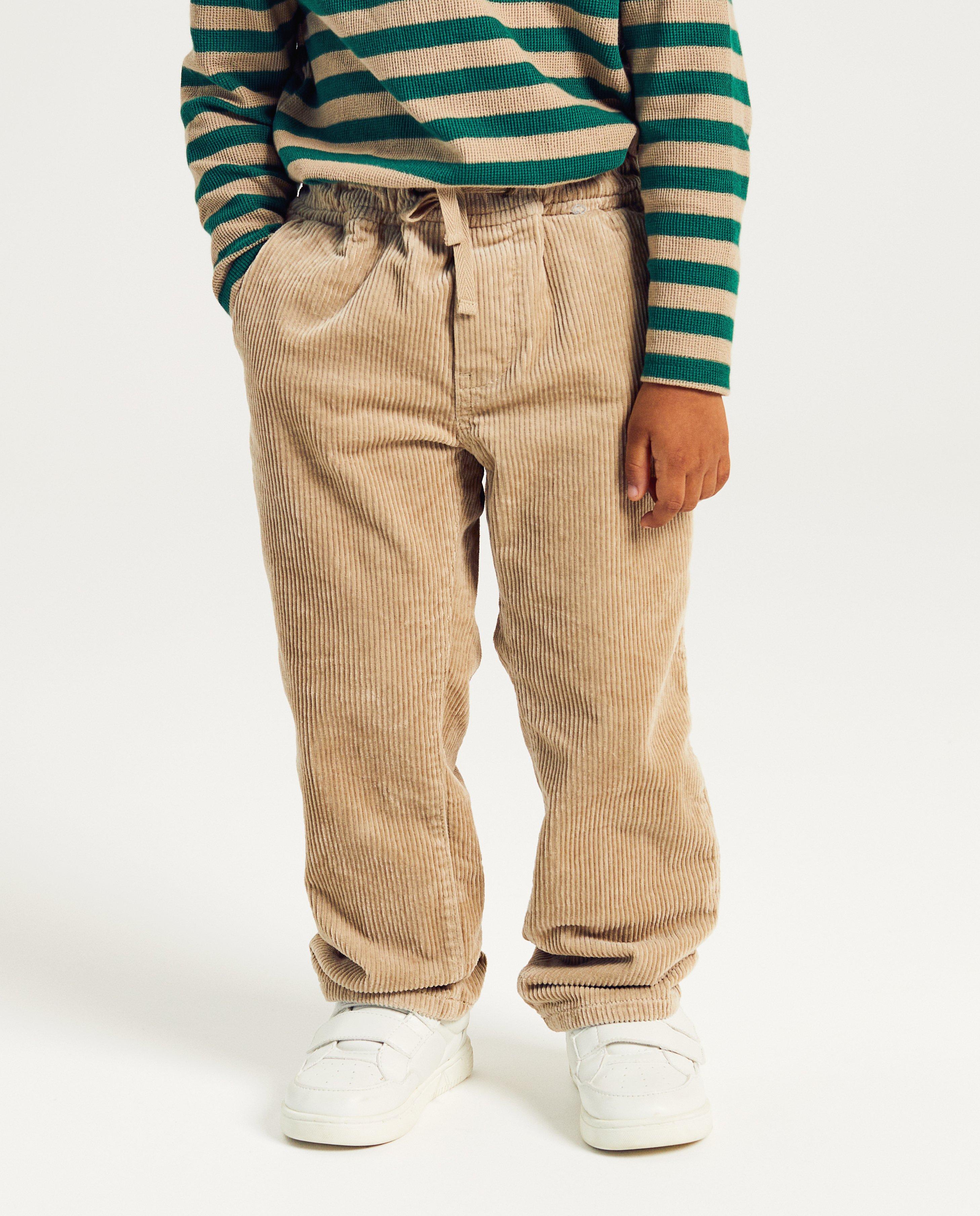 Beige broek van ribfluweel - Product Detail - lichtbeige - afbeelding nummer 3