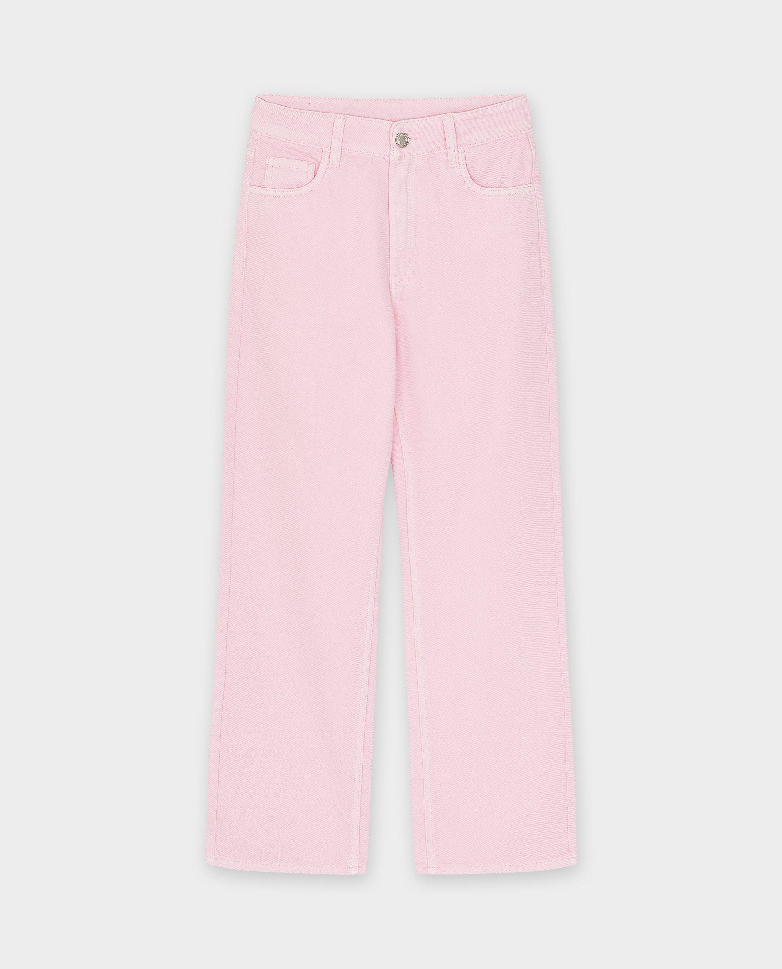 Roze jeans, straight fit, 6-14 jaar - Product Detail - roze - afbeelding nummer 4