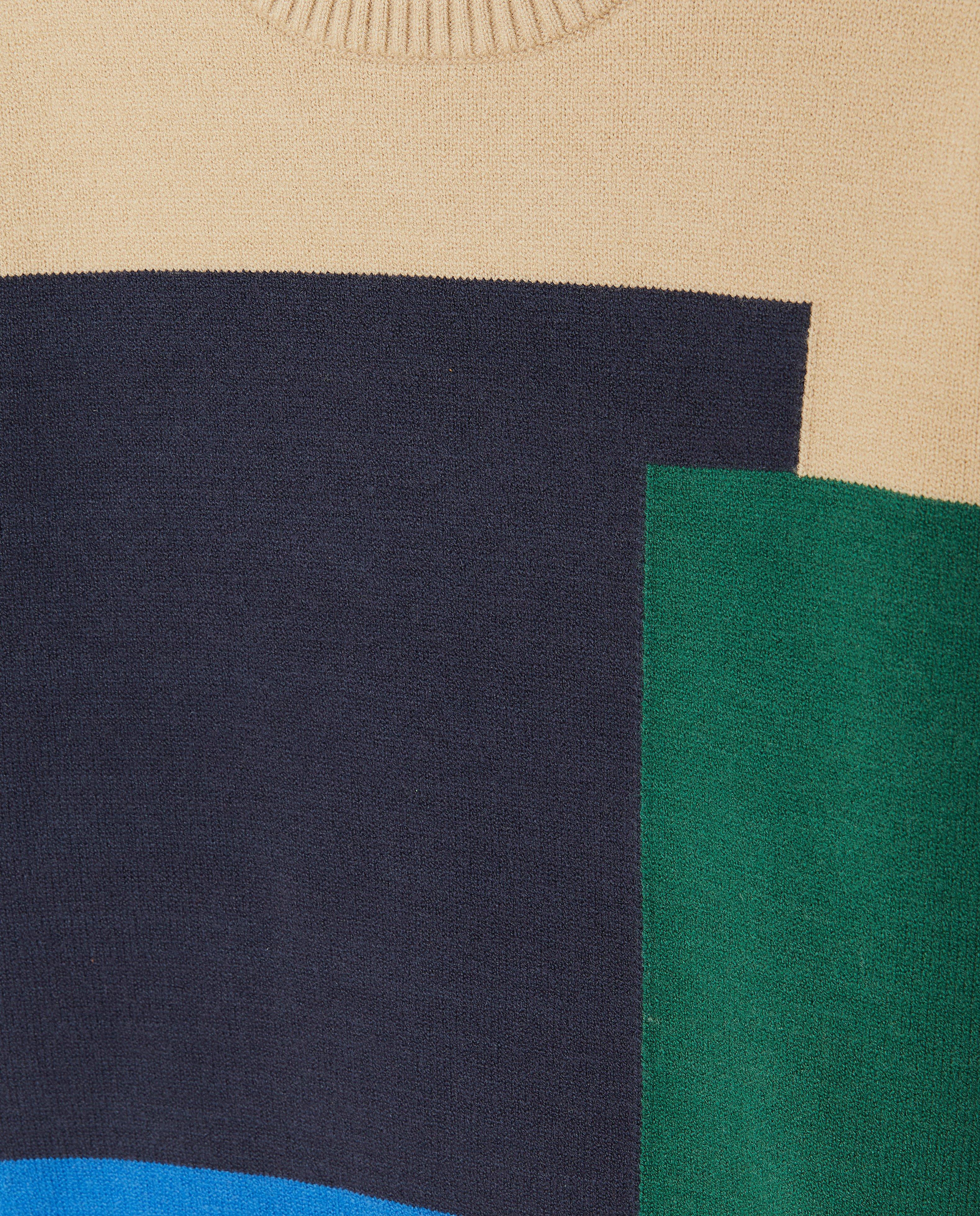 Trui met color block - Product Detail - lichtbeige - afbeelding nummer 7