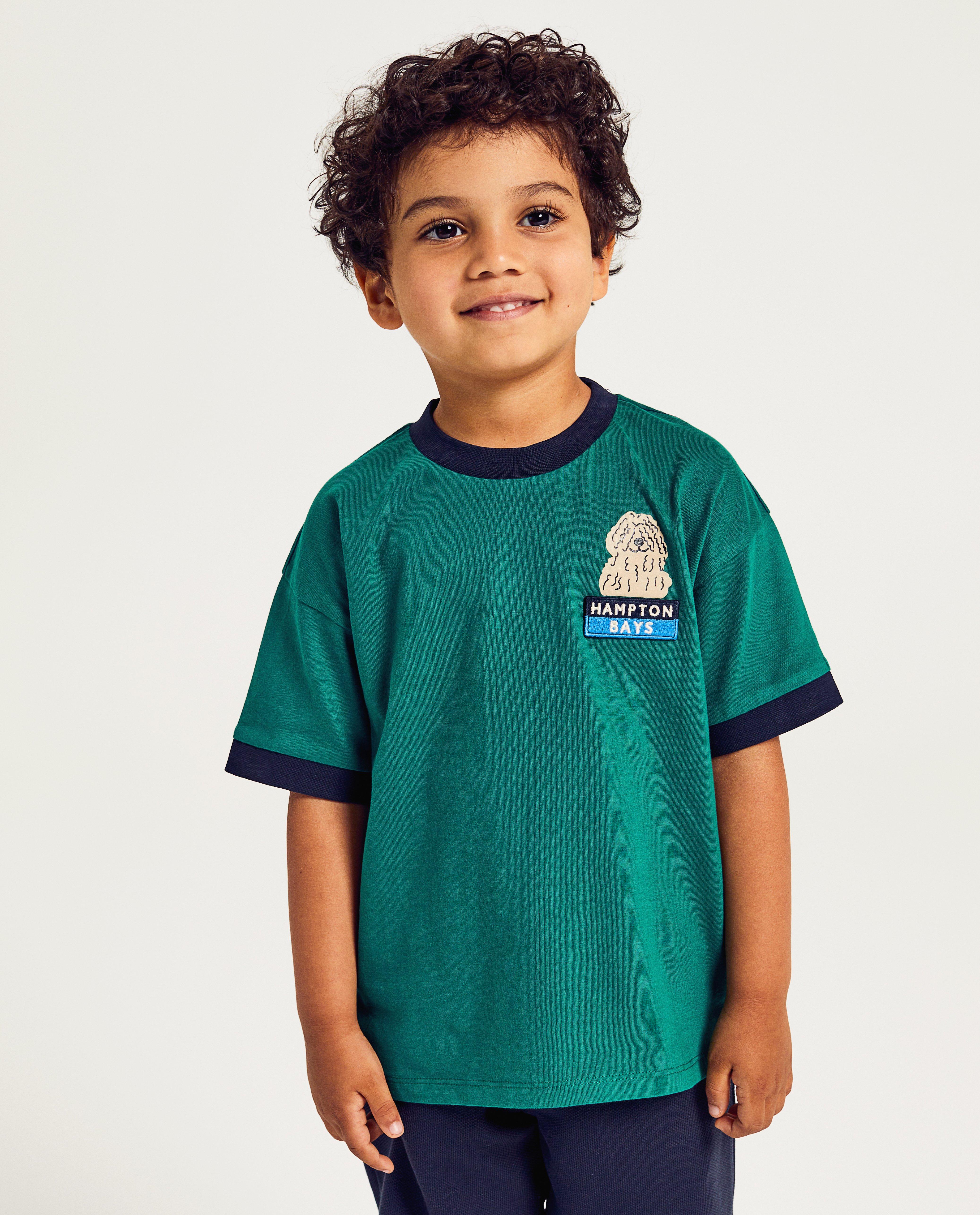 T-shirt met hondenprint - Product Detail - khaki - afbeelding nummer 1