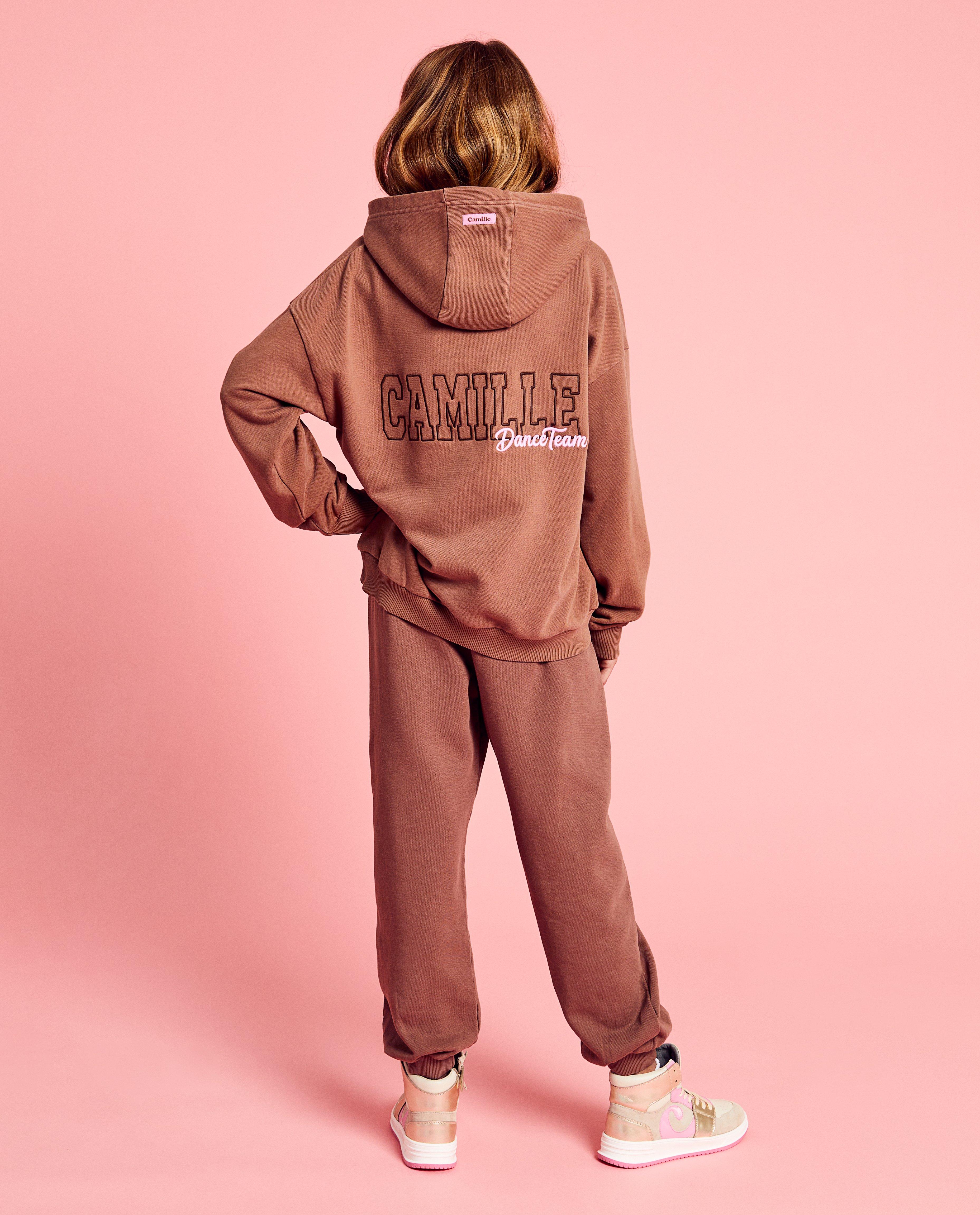Sweaters - Hoodie met geborduurd opschrift, unisex, 6-14 jaar