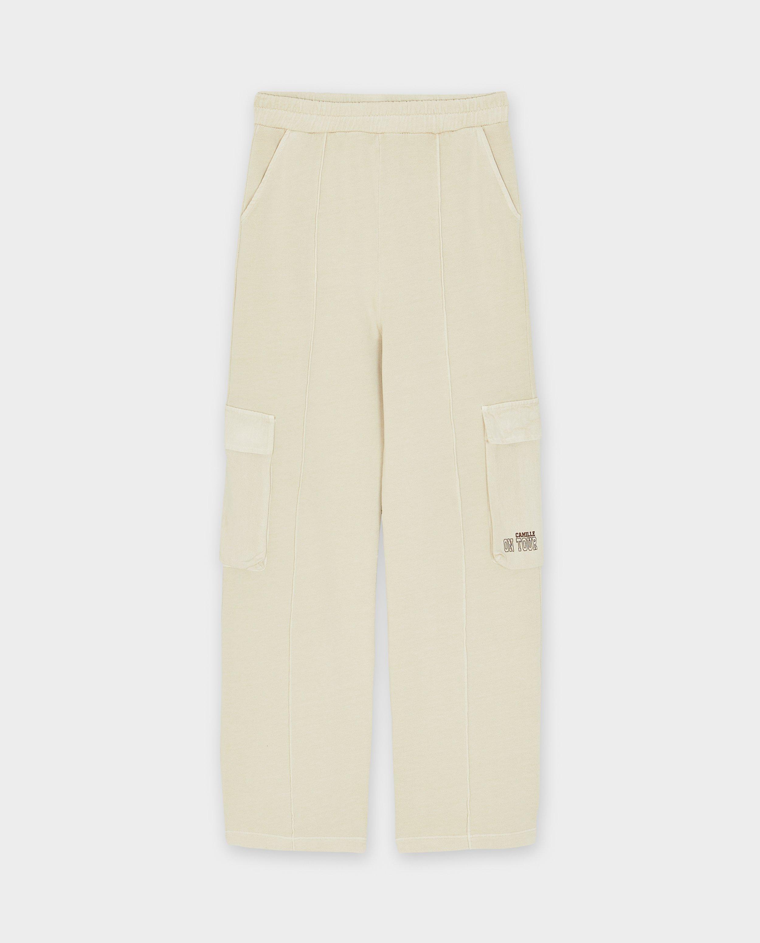 Broeken - Beige joggingbroek, 6-14 jaar
