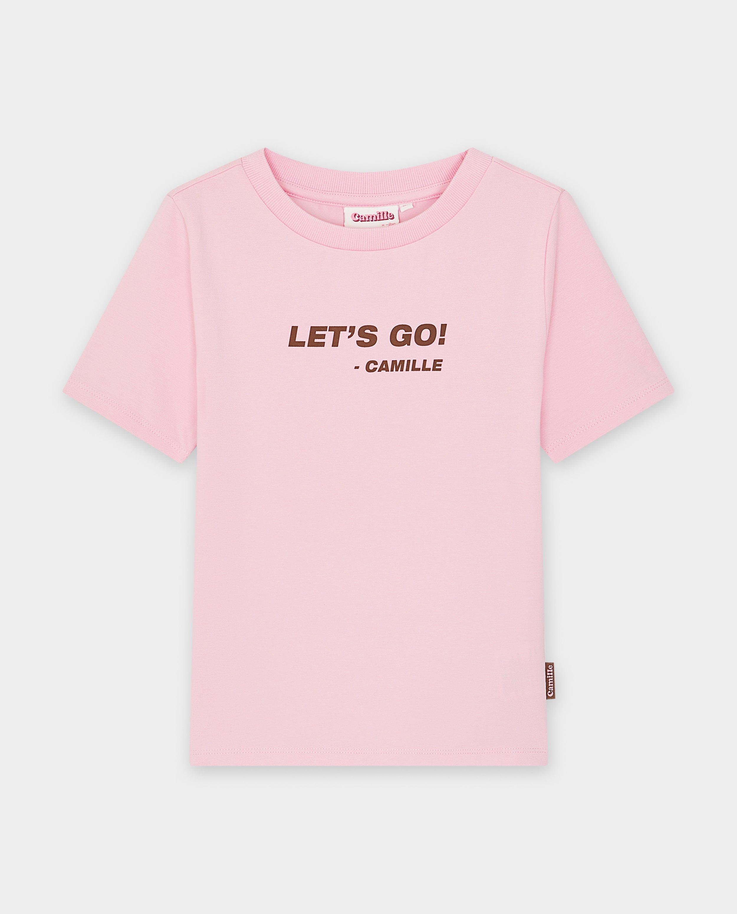 T-shirts - T-shirt met opschrift, fitted, 6-14 jaar
