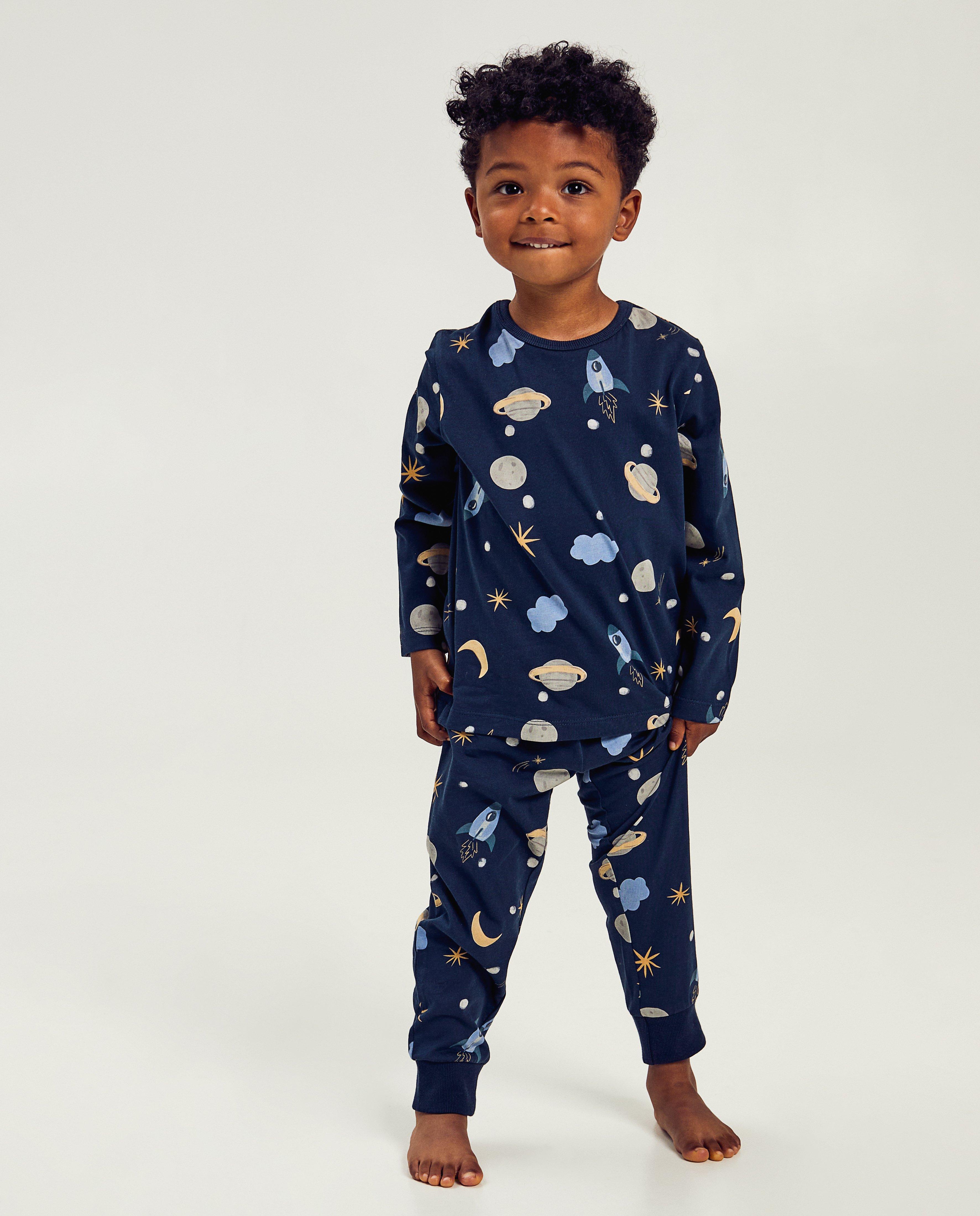 Nachtkleding - Pyjama met ruimteprint