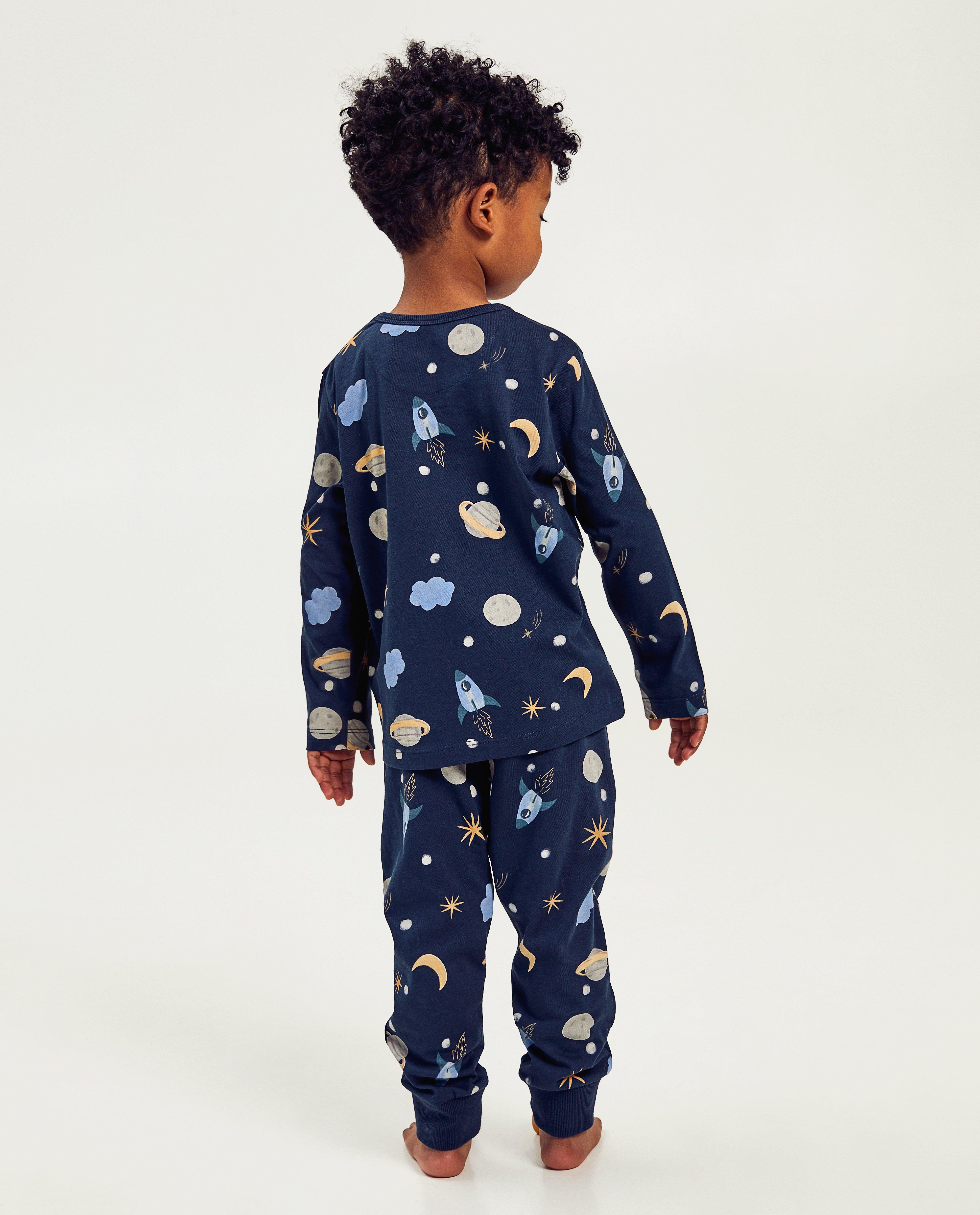 Nachtkleding - Pyjama met ruimteprint